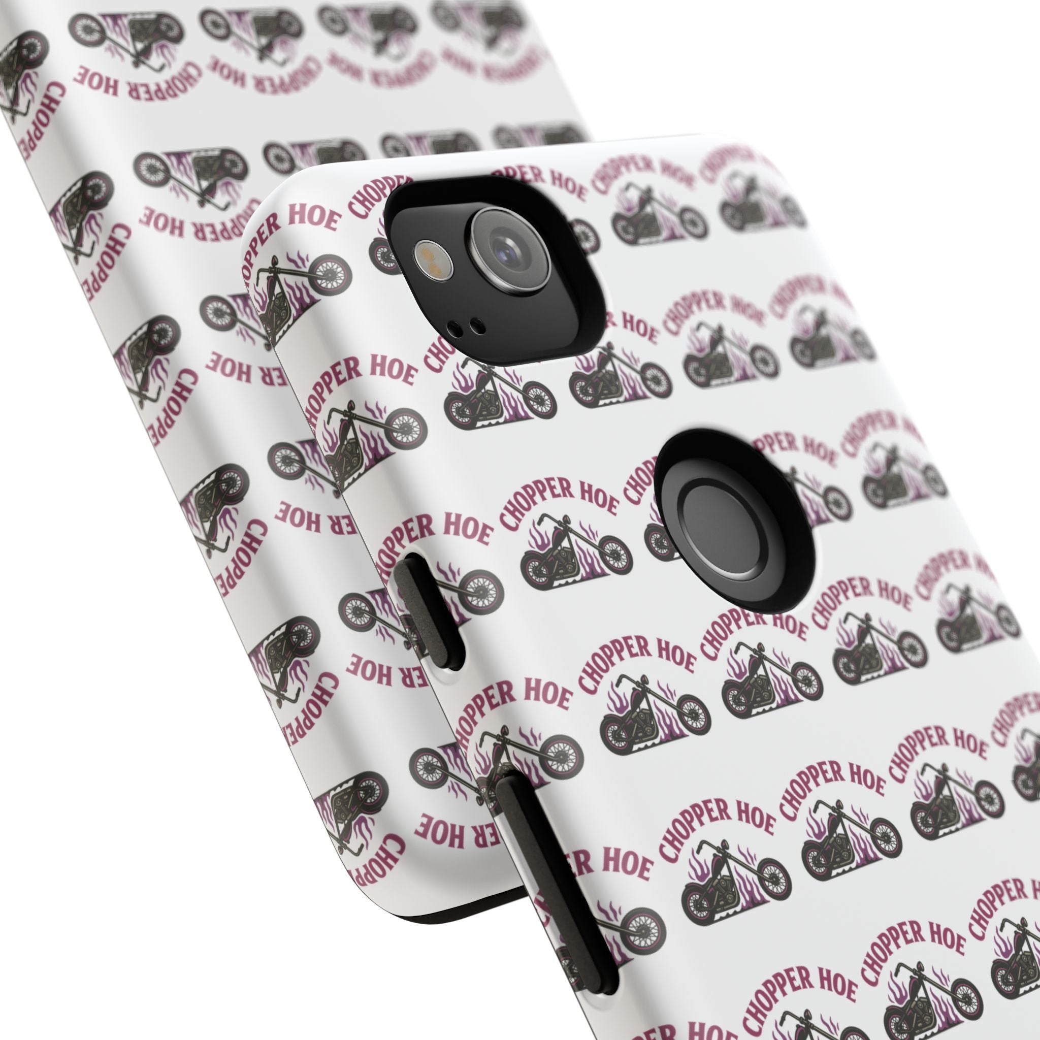 Chopper Hoe Phone Case, Tough Cases for Motorcycle Lovers, Biker Gifts, Custom Phone Cover, Cool Accessory for Him/Her