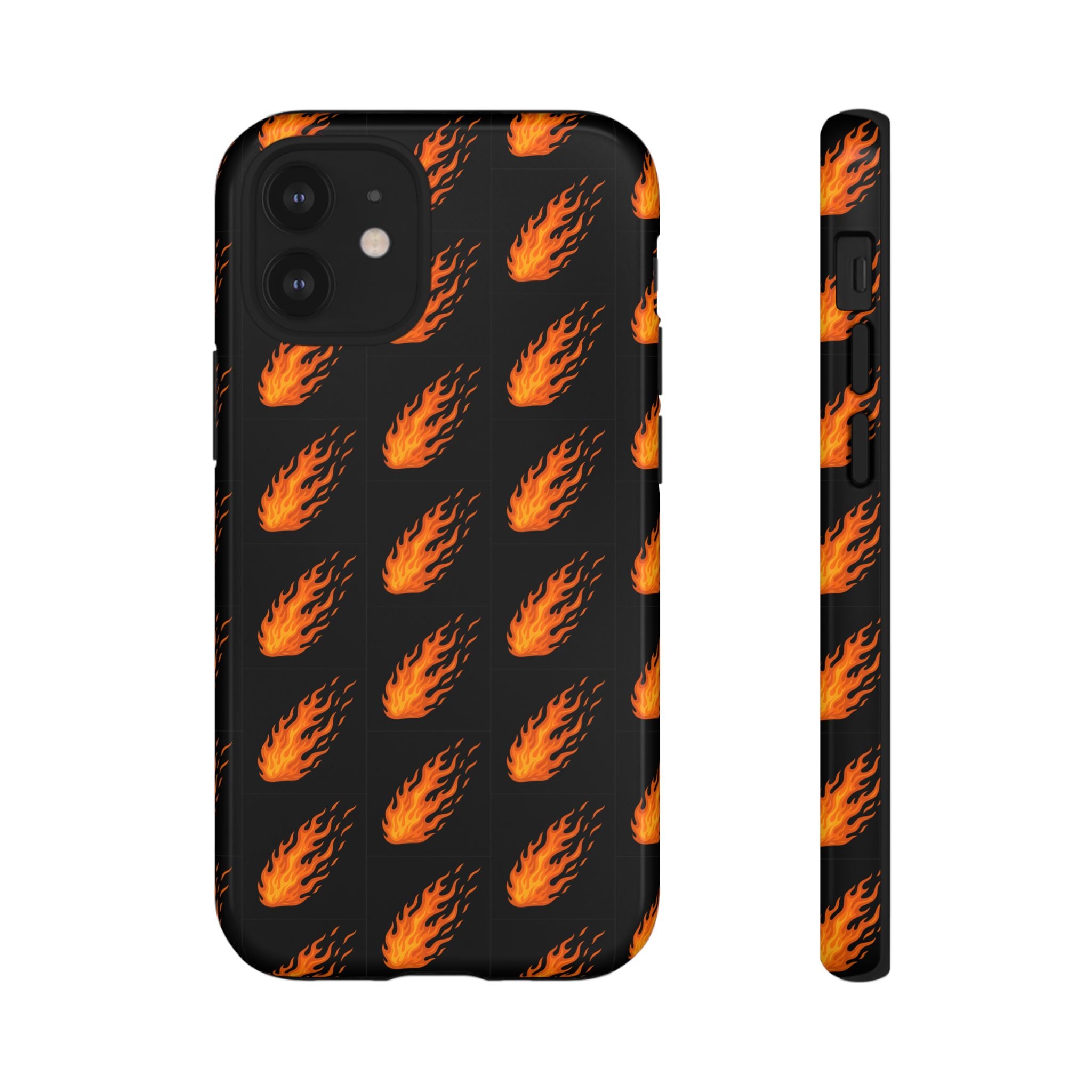 Flame Pattern Phone Case | Tough Cases for Adventurers, Gifts for Fire Lovers, Unique Cellphone Covers, Birthday Accessories, Cool [...]