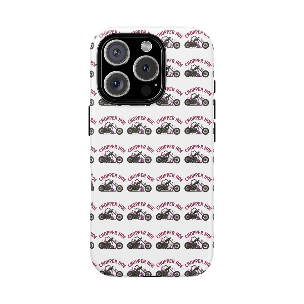 Chopper Hoe Phone Case, Tough Cases for Motorcycle Lovers, Biker Gifts, Custom Phone Cover, Cool Accessory for Him/Her