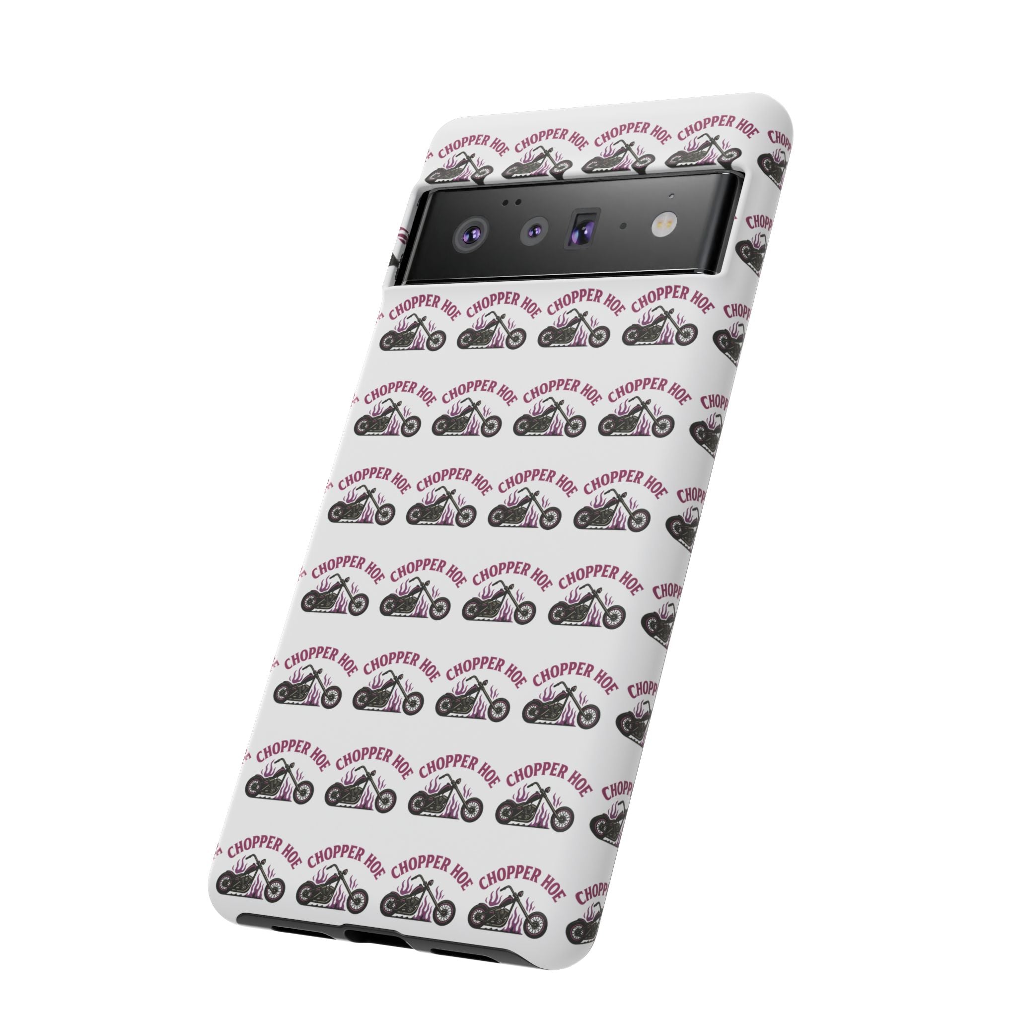 Chopper Hoe Phone Case, Tough Cases for Motorcycle Lovers, Biker Gifts, Custom Phone Cover, Cool Accessory for Him/Her
