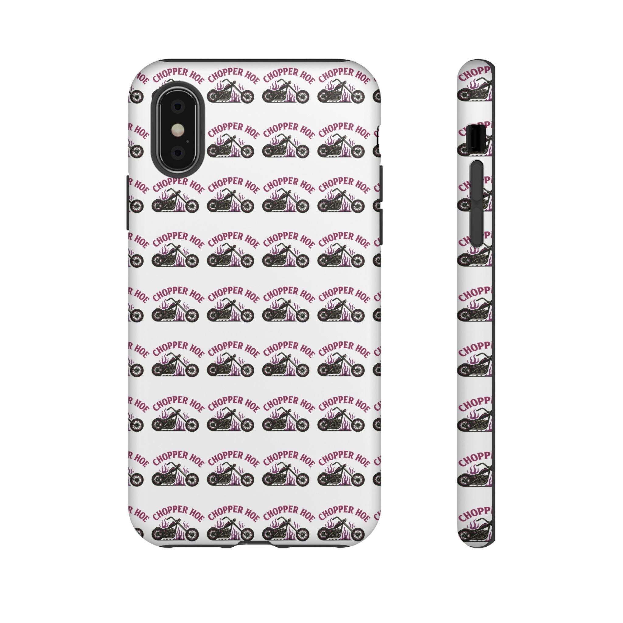 Chopper Hoe Phone Case, Tough Cases for Motorcycle Lovers, Biker Gifts, Custom Phone Cover, Cool Accessory for Him/Her