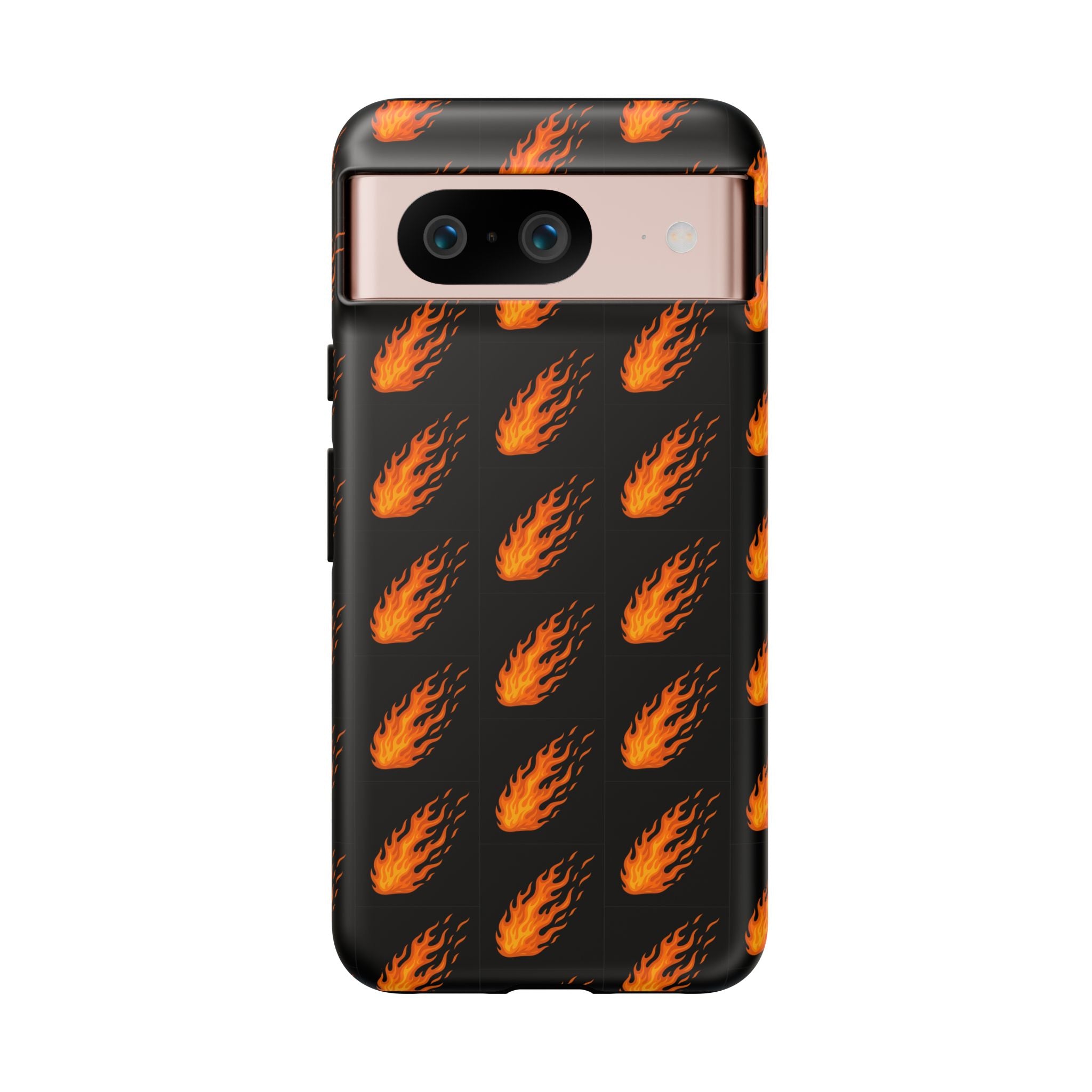 Flame Pattern Phone Case | Tough Cases for Adventurers, Gifts for Fire Lovers, Unique Cellphone Covers, Birthday Accessories, Cool [...]