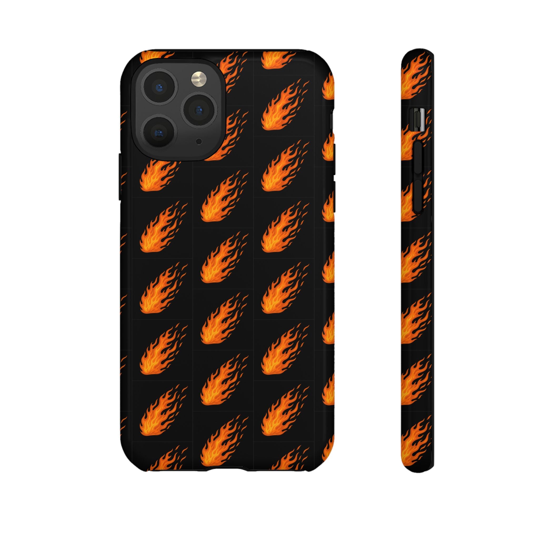 Flame Pattern Phone Case | Tough Cases for Adventurers, Gifts for Fire Lovers, Unique Cellphone Covers, Birthday Accessories, Cool [...]