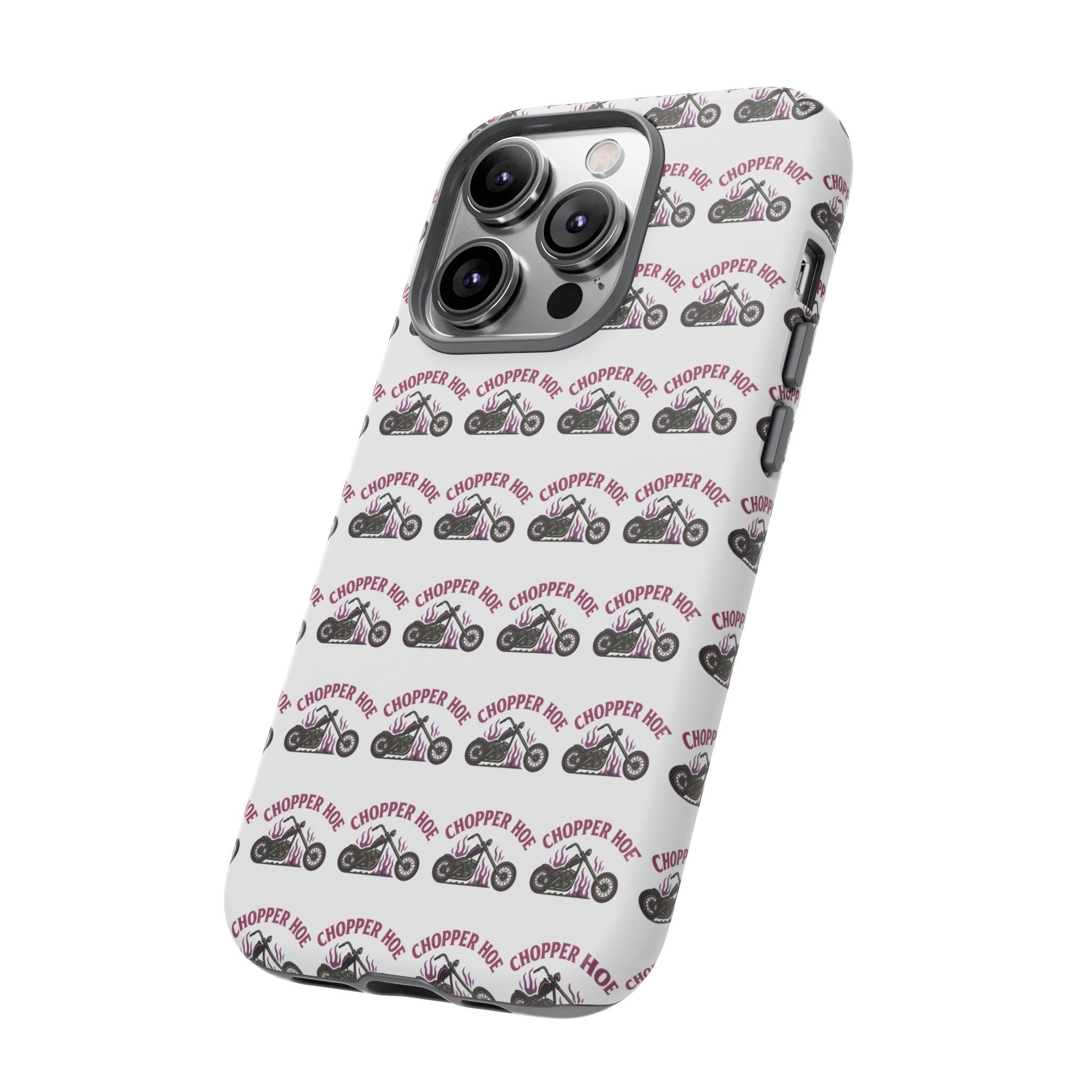Chopper Hoe Phone Case, Tough Cases for Motorcycle Lovers, Biker Gifts, Custom Phone Cover, Cool Accessory for Him/Her