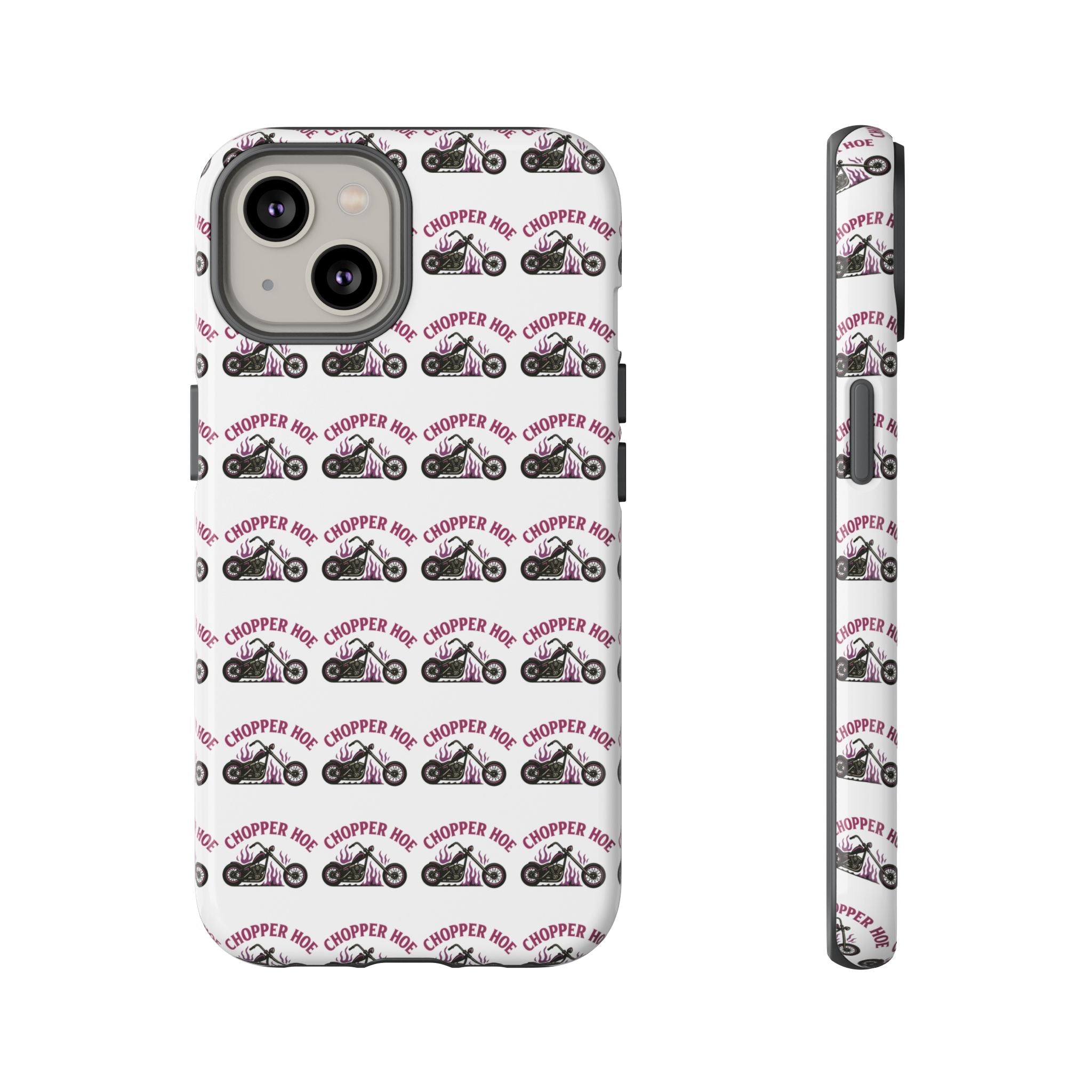 Chopper Hoe Phone Case, Tough Cases for Motorcycle Lovers, Biker Gifts, Custom Phone Cover, Cool Accessory for Him/Her