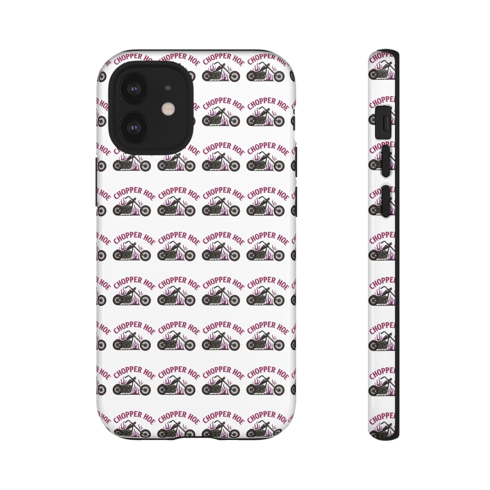 Chopper Hoe Phone Case, Tough Cases for Motorcycle Lovers, Biker Gifts, Custom Phone Cover, Cool Accessory for Him/Her