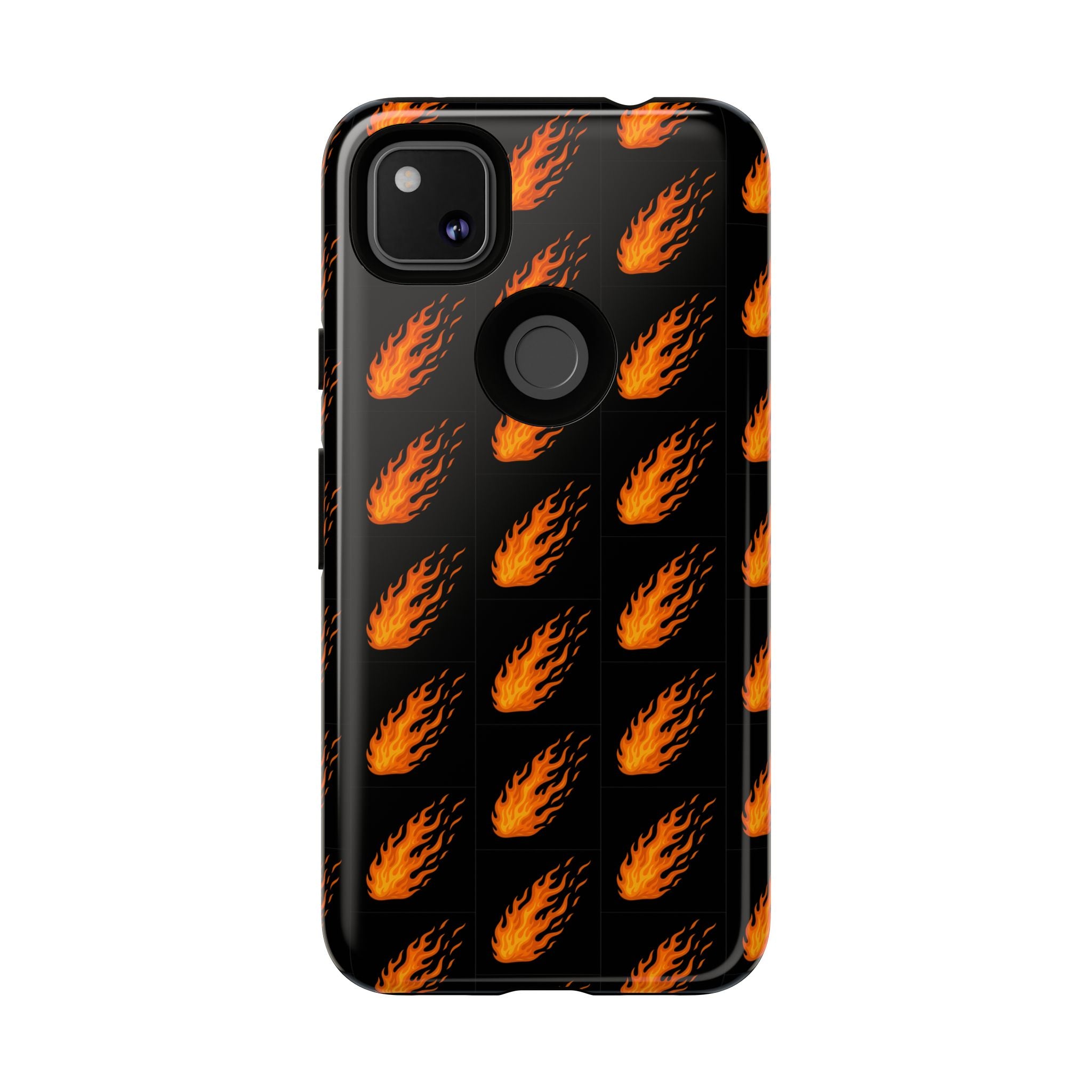 Flame Pattern Phone Case | Tough Cases for Adventurers, Gifts for Fire Lovers, Unique Cellphone Covers, Birthday Accessories, Cool [...]