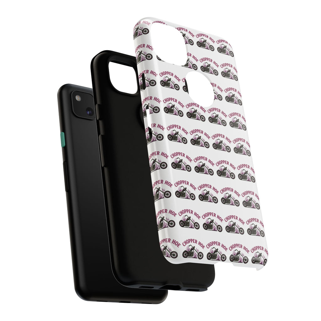 Chopper Hoe Phone Case, Tough Cases for Motorcycle Lovers, Biker Gifts, Custom Phone Cover, Cool Accessory for Him/Her