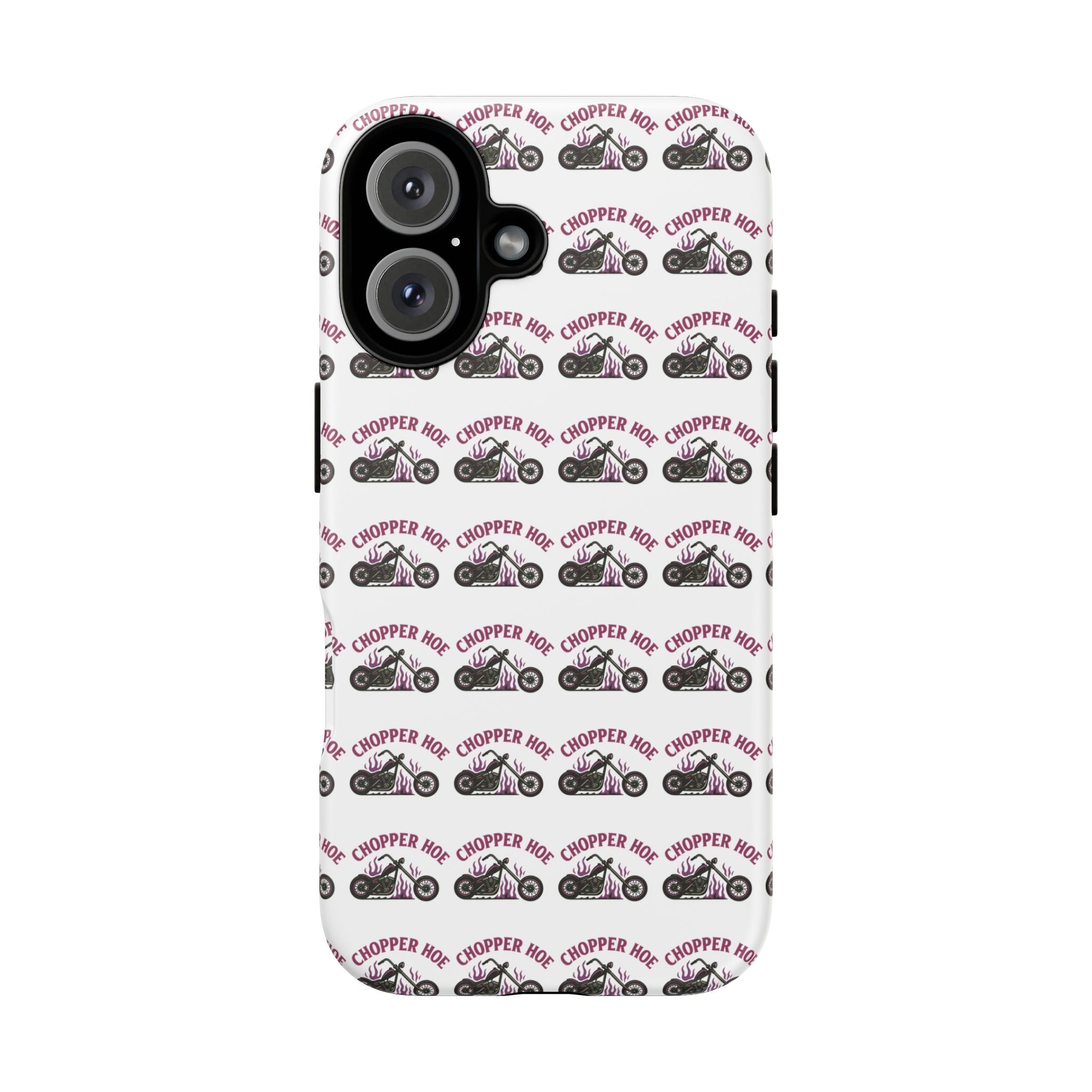 Chopper Hoe Phone Case, Tough Cases for Motorcycle Lovers, Biker Gifts, Custom Phone Cover, Cool Accessory for Him/Her