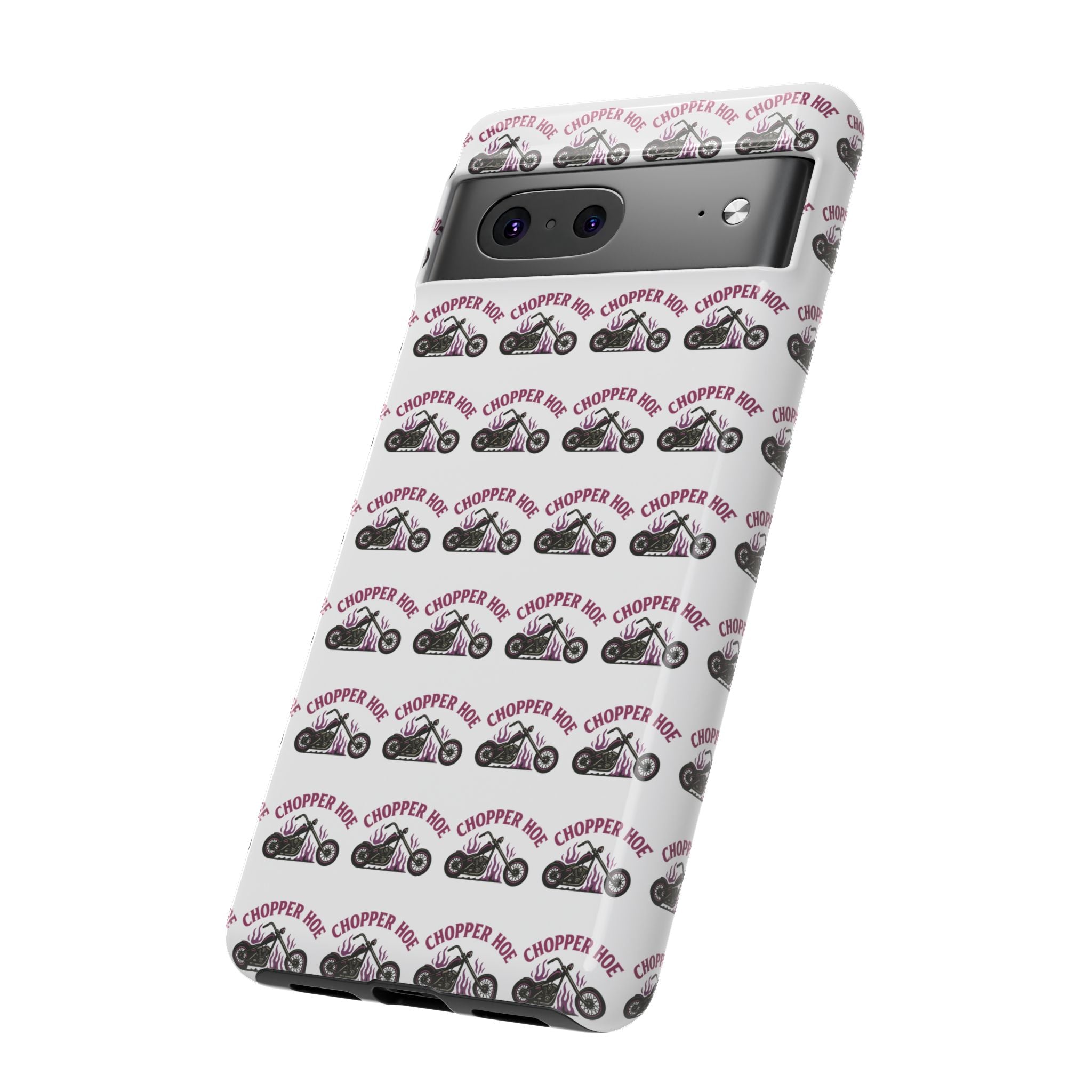 Chopper Hoe Phone Case, Tough Cases for Motorcycle Lovers, Biker Gifts, Custom Phone Cover, Cool Accessory for Him/Her