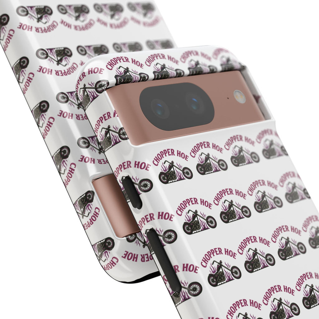 Chopper Hoe Phone Case, Tough Cases for Motorcycle Lovers, Biker Gifts, Custom Phone Cover, Cool Accessory for Him/Her