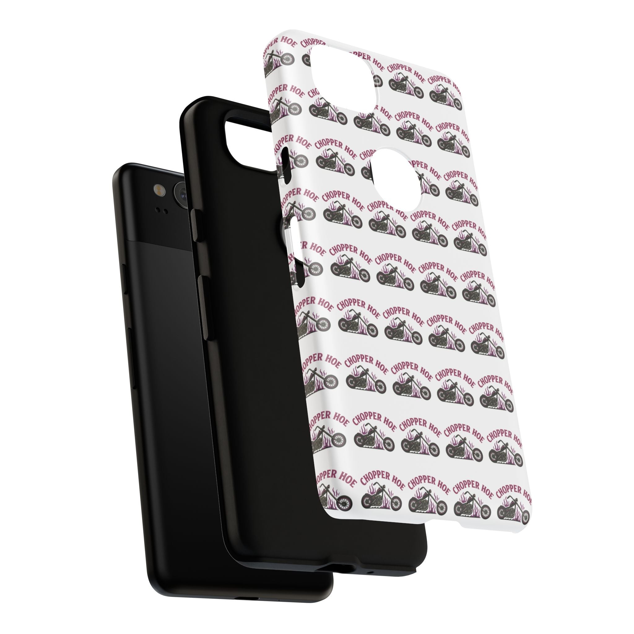 Chopper Hoe Phone Case, Tough Cases for Motorcycle Lovers, Biker Gifts, Custom Phone Cover, Cool Accessory for Him/Her