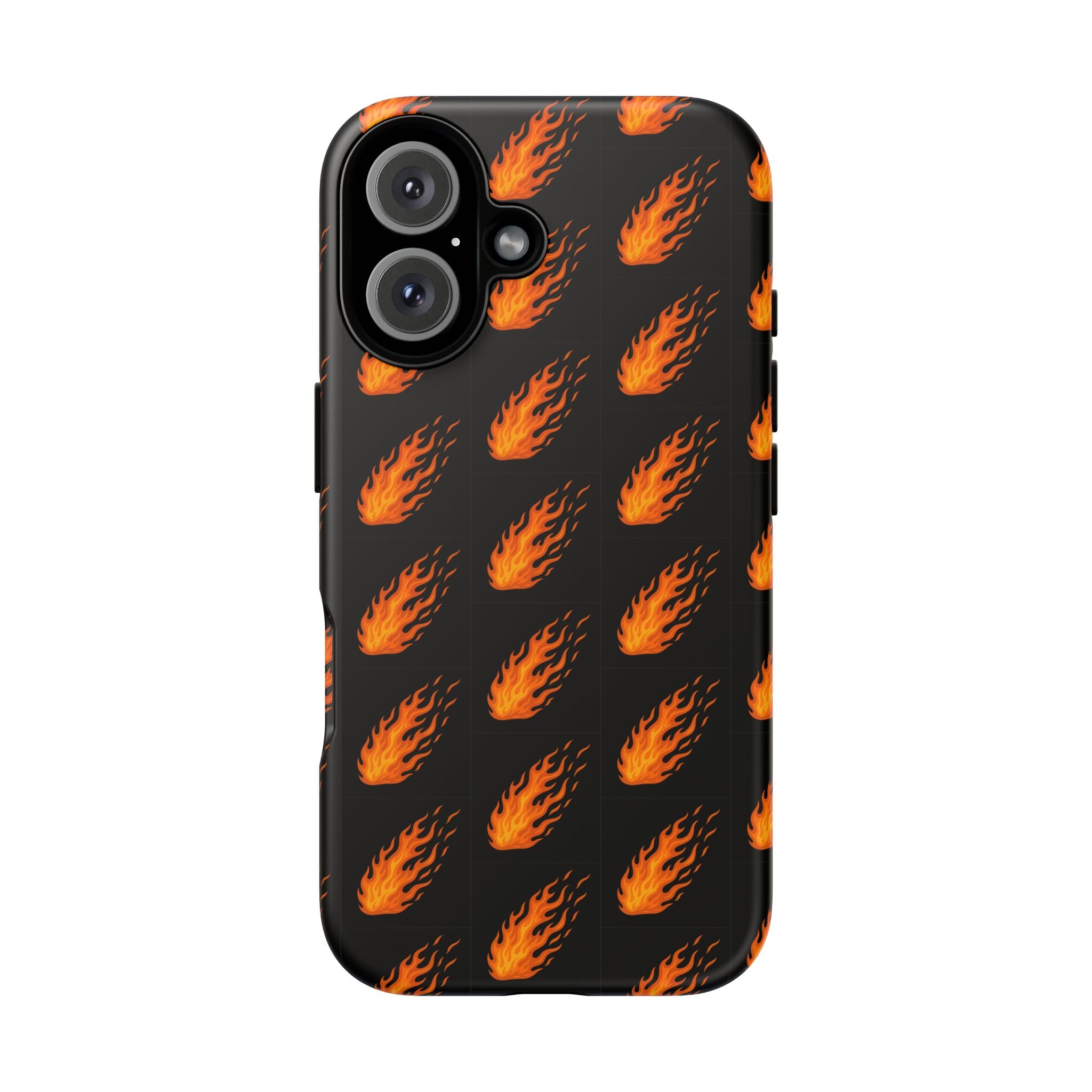 Flame Pattern Phone Case | Tough Cases for Adventurers, Gifts for Fire Lovers, Unique Cellphone Covers, Birthday Accessories, Cool [...]