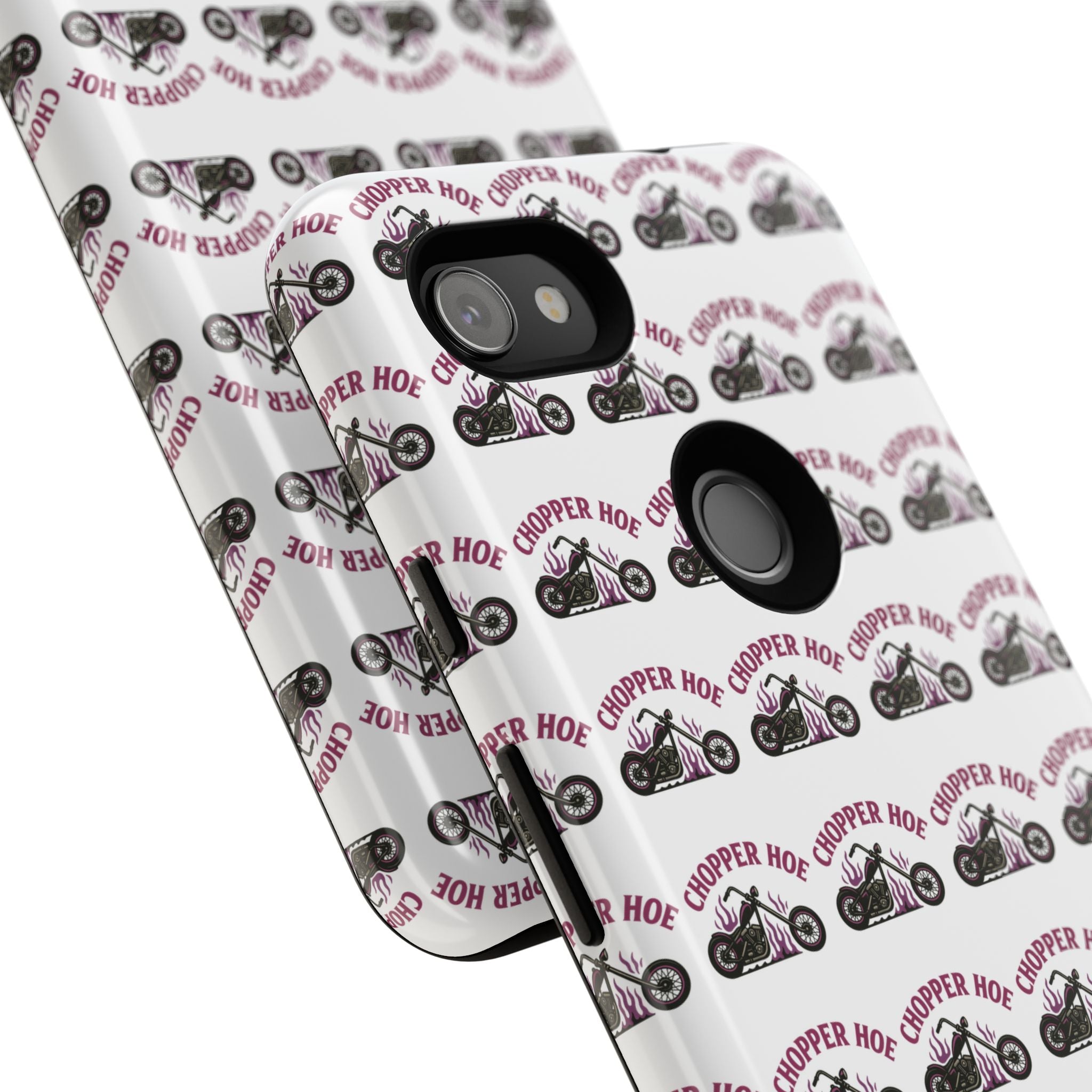 Chopper Hoe Phone Case, Tough Cases for Motorcycle Lovers, Biker Gifts, Custom Phone Cover, Cool Accessory for Him/Her