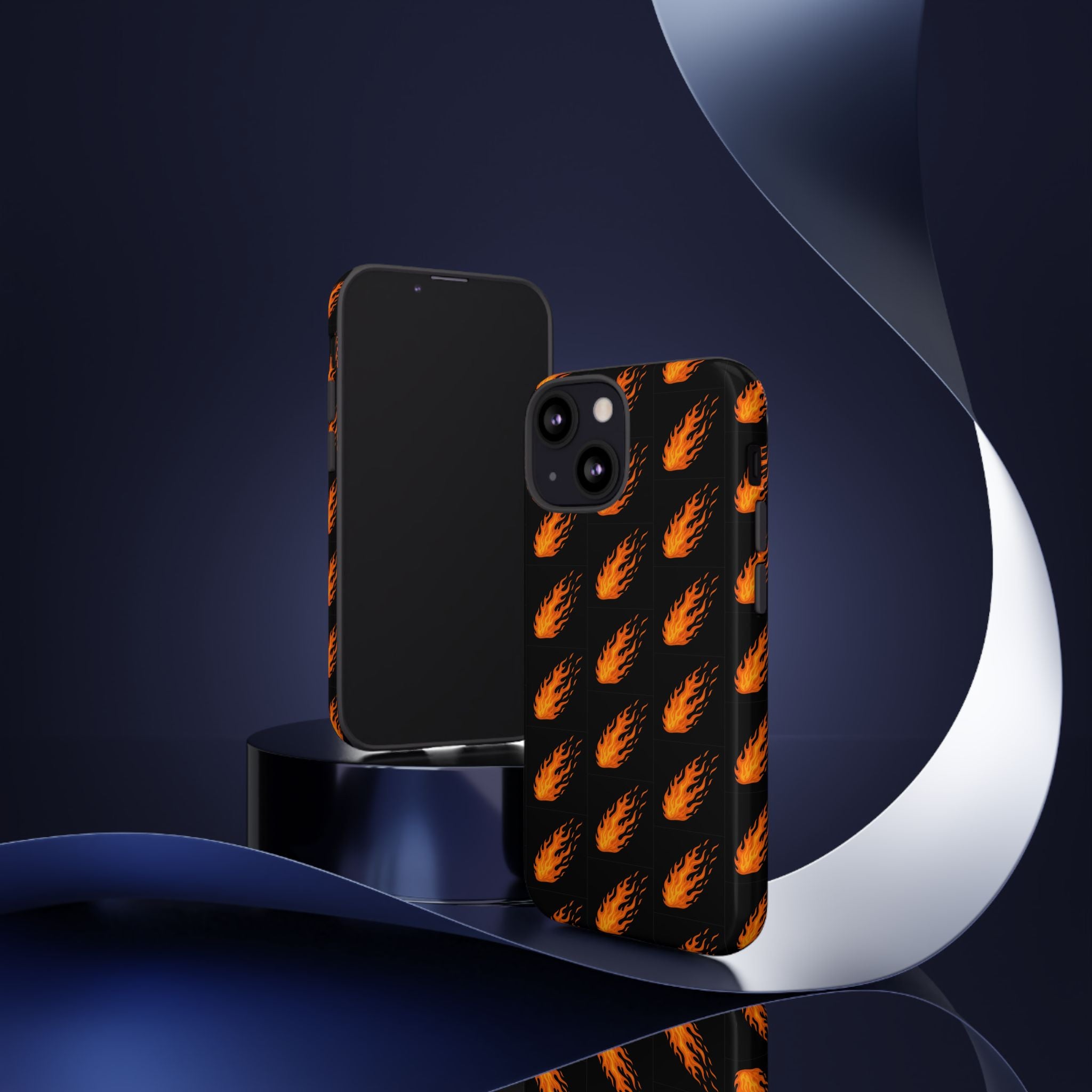 Flame Pattern Phone Case | Tough Cases for Adventurers, Gifts for Fire Lovers, Unique Cellphone Covers, Birthday Accessories, Cool [...]