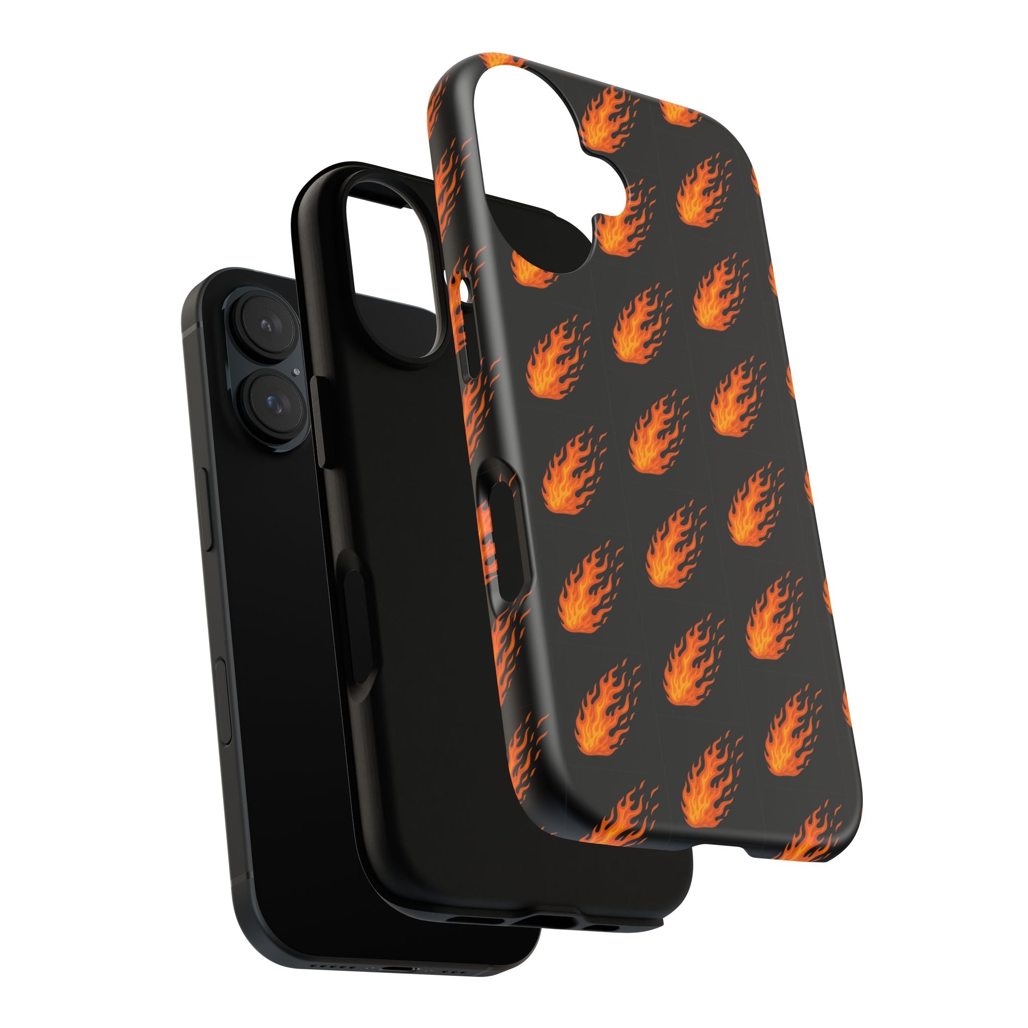 Flame Pattern Phone Case | Tough Cases for Adventurers, Gifts for Fire Lovers, Unique Cellphone Covers, Birthday Accessories, Cool [...]