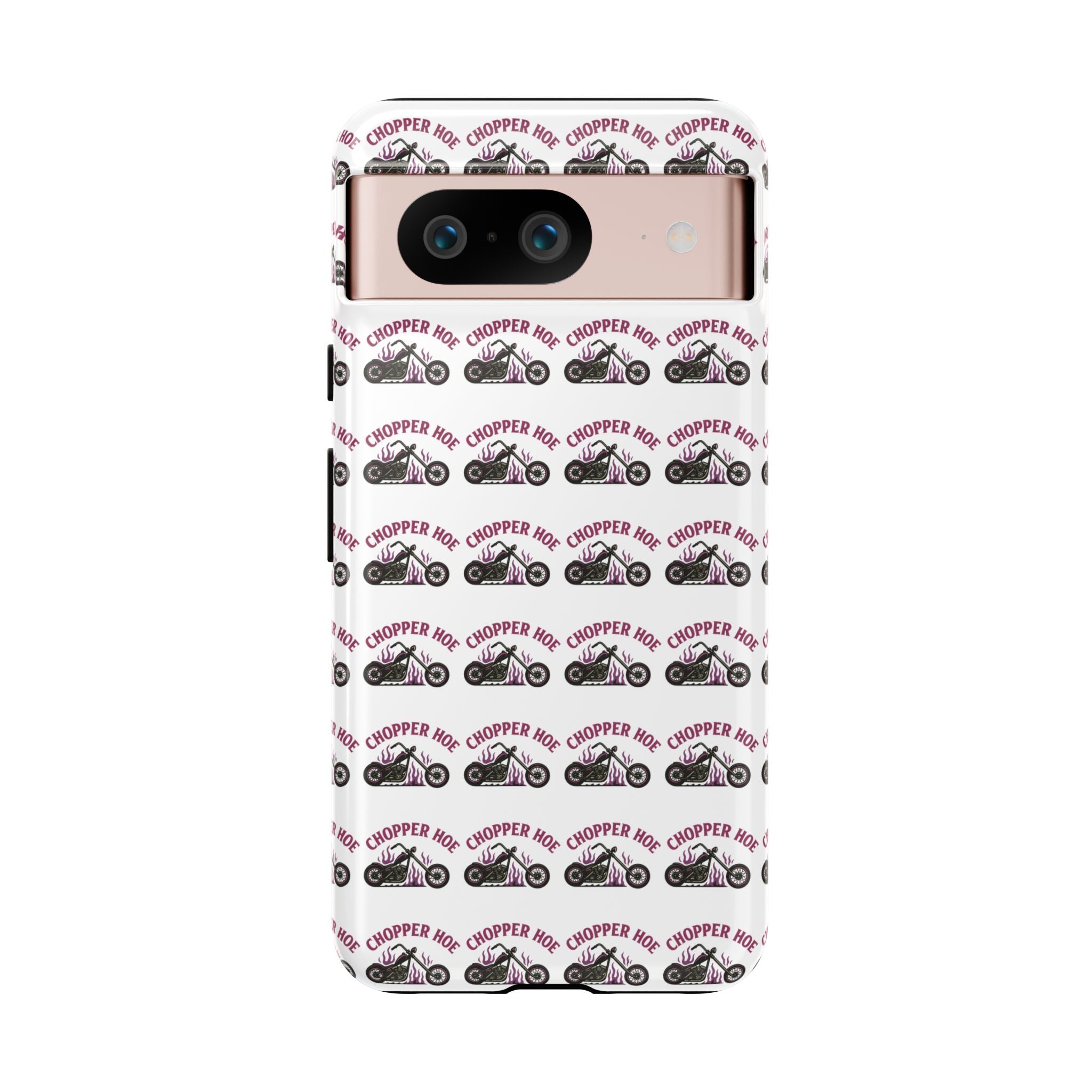 Chopper Hoe Phone Case, Tough Cases for Motorcycle Lovers, Biker Gifts, Custom Phone Cover, Cool Accessory for Him/Her