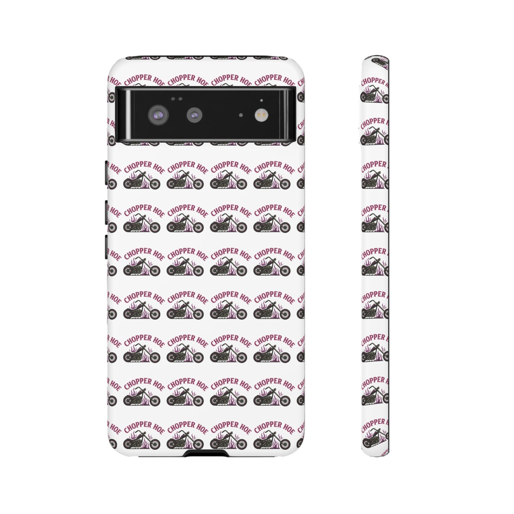 Chopper Hoe Phone Case, Tough Cases for Motorcycle Lovers, Biker Gifts, Custom Phone Cover, Cool Accessory for Him/Her