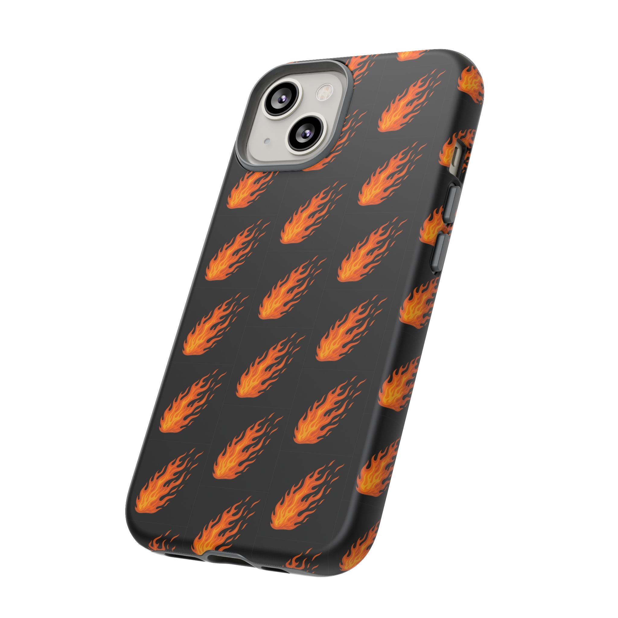 Flame Pattern Phone Case | Tough Cases for Adventurers, Gifts for Fire Lovers, Unique Cellphone Covers, Birthday Accessories, Cool [...]