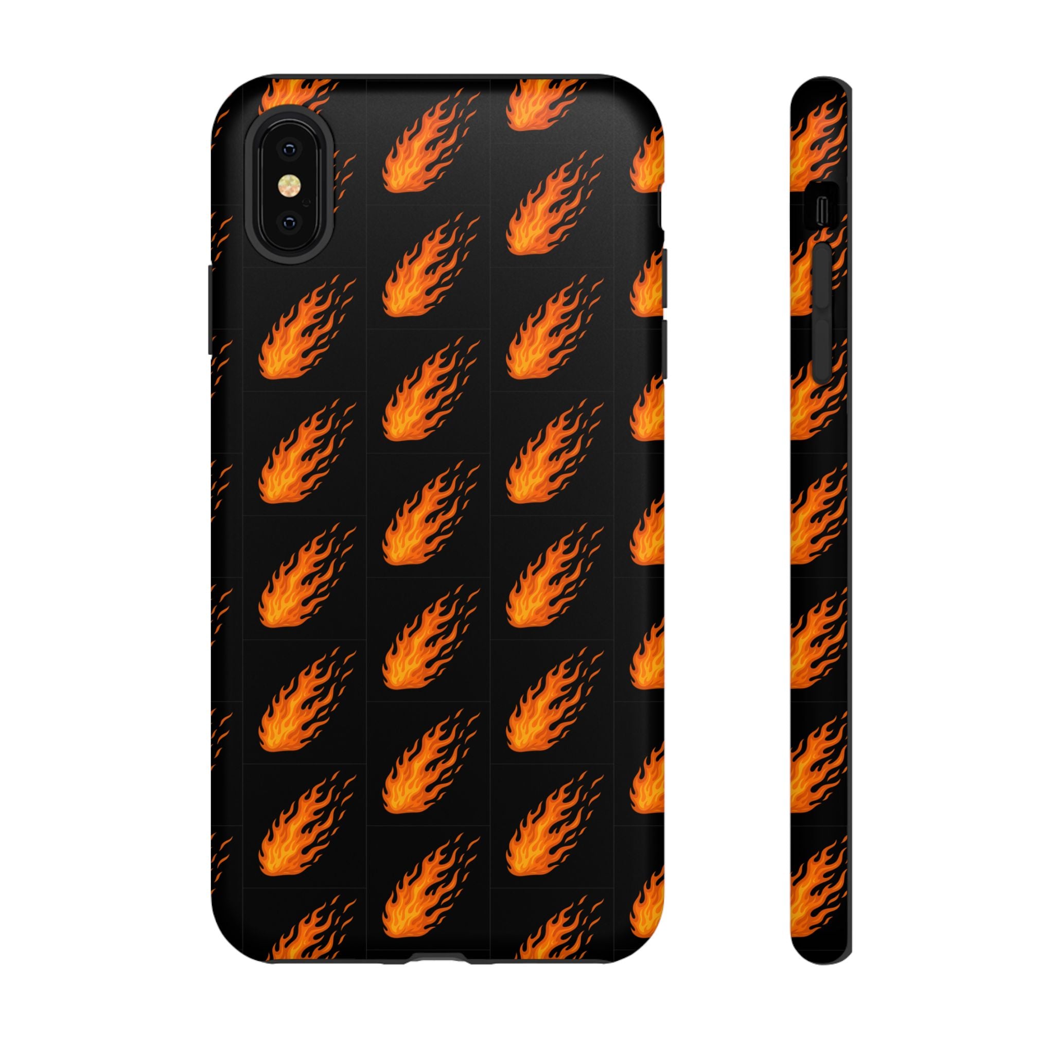Flame Pattern Phone Case | Tough Cases for Adventurers, Gifts for Fire Lovers, Unique Cellphone Covers, Birthday Accessories, Cool [...]