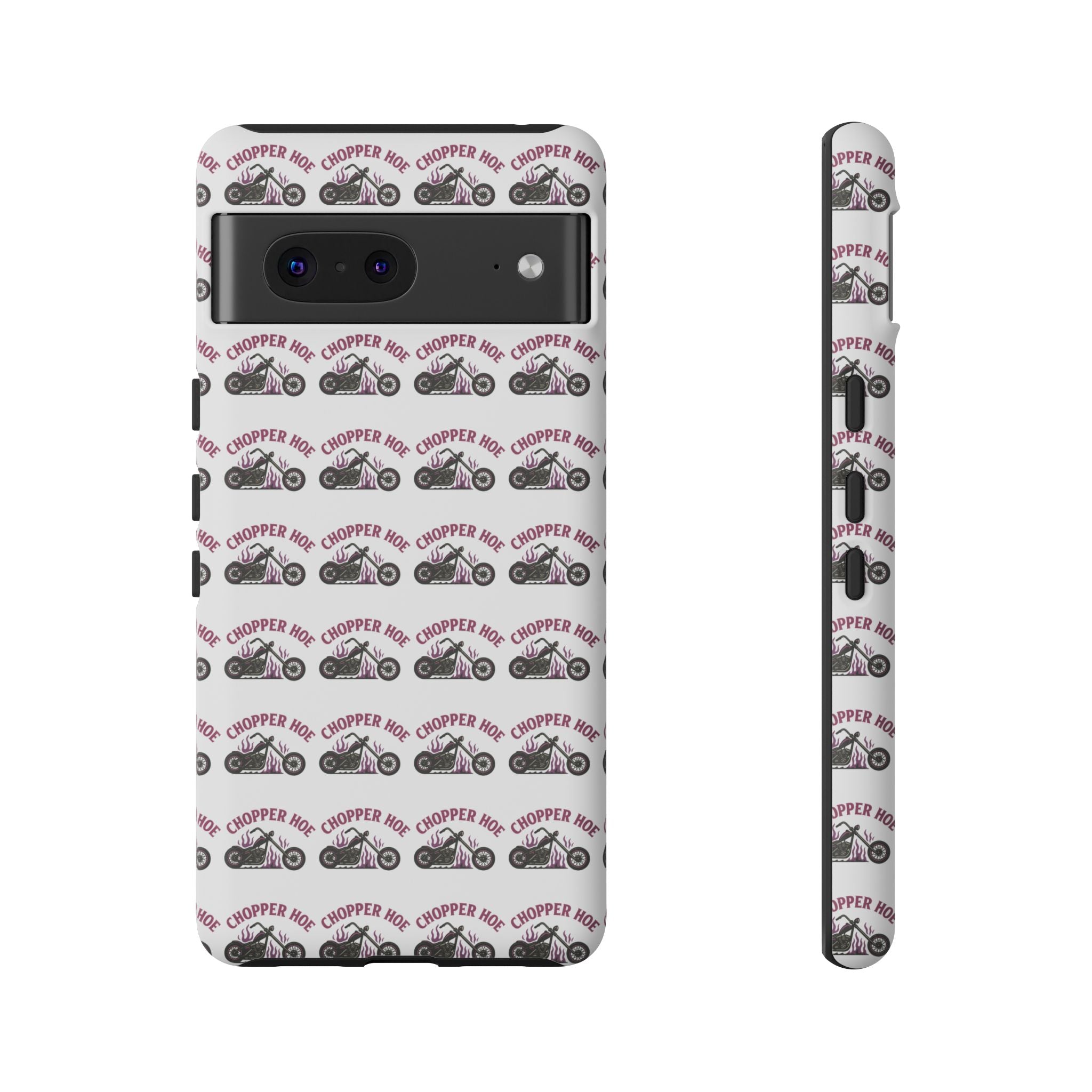 Chopper Hoe Phone Case, Tough Cases for Motorcycle Lovers, Biker Gifts, Custom Phone Cover, Cool Accessory for Him/Her
