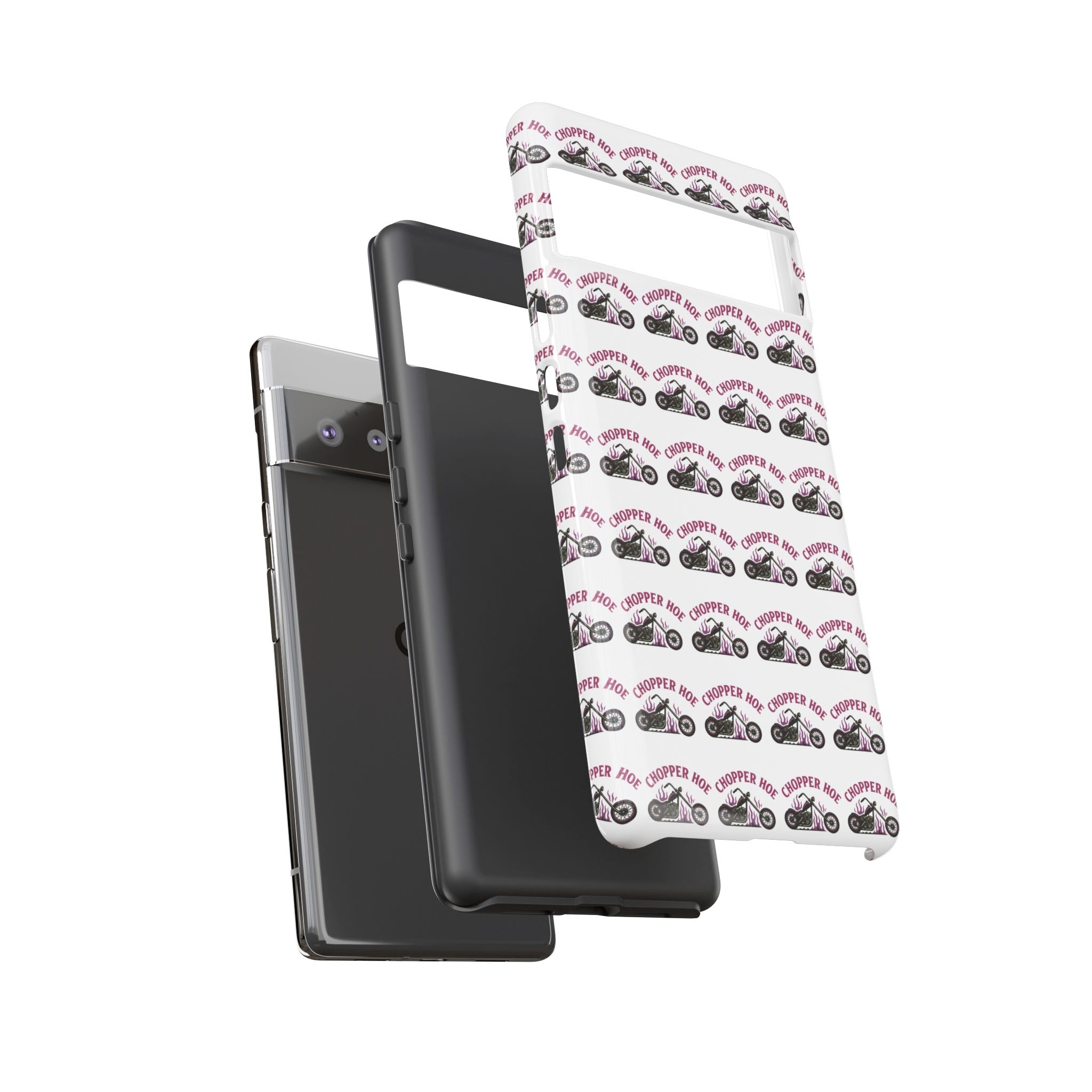 Chopper Hoe Phone Case, Tough Cases for Motorcycle Lovers, Biker Gifts, Custom Phone Cover, Cool Accessory for Him/Her