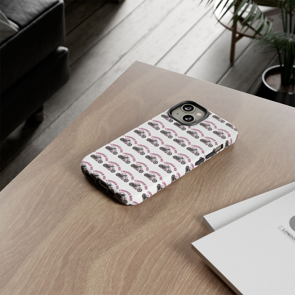 Chopper Hoe Phone Case, Tough Cases for Motorcycle Lovers, Biker Gifts, Custom Phone Cover, Cool Accessory for Him/Her