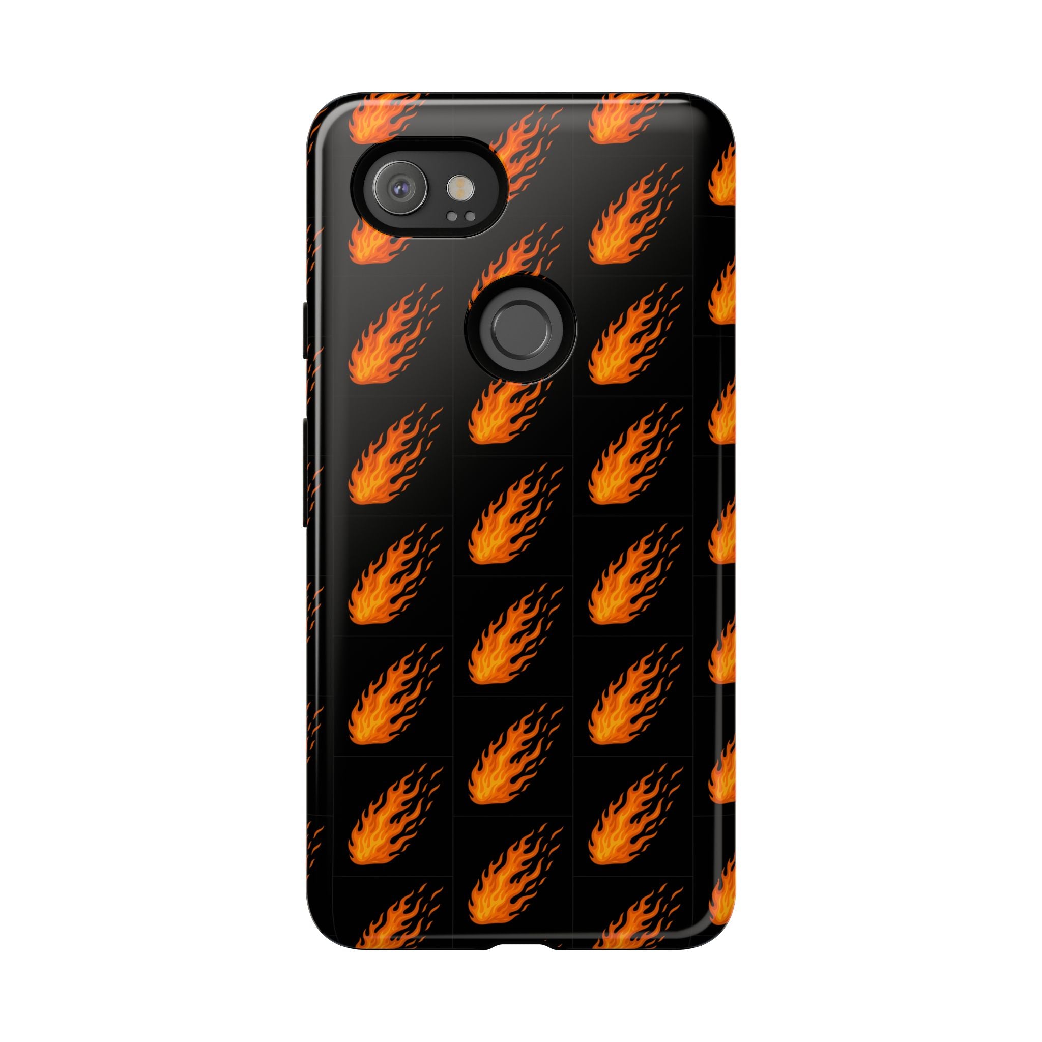 Flame Pattern Phone Case | Tough Cases for Adventurers, Gifts for Fire Lovers, Unique Cellphone Covers, Birthday Accessories, Cool [...]