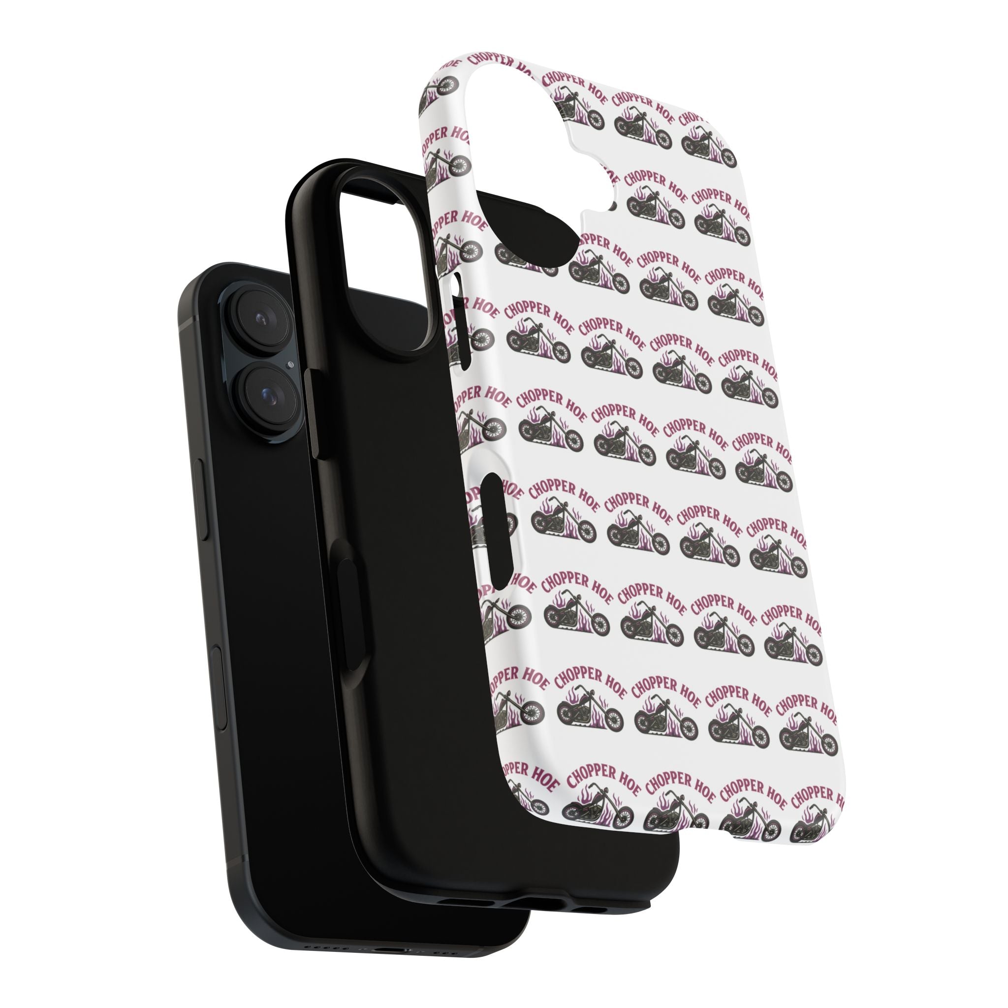 Chopper Hoe Phone Case, Tough Cases for Motorcycle Lovers, Biker Gifts, Custom Phone Cover, Cool Accessory for Him/Her