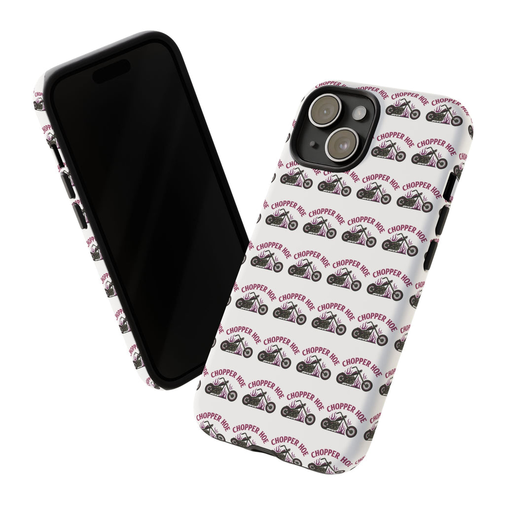 Chopper Hoe Phone Case, Tough Cases for Motorcycle Lovers, Biker Gifts, Custom Phone Cover, Cool Accessory for Him/Her