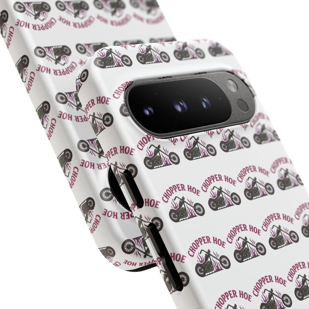 Chopper Hoe Phone Case, Tough Cases for Motorcycle Lovers, Biker Gifts, Custom Phone Cover, Cool Accessory for Him/Her