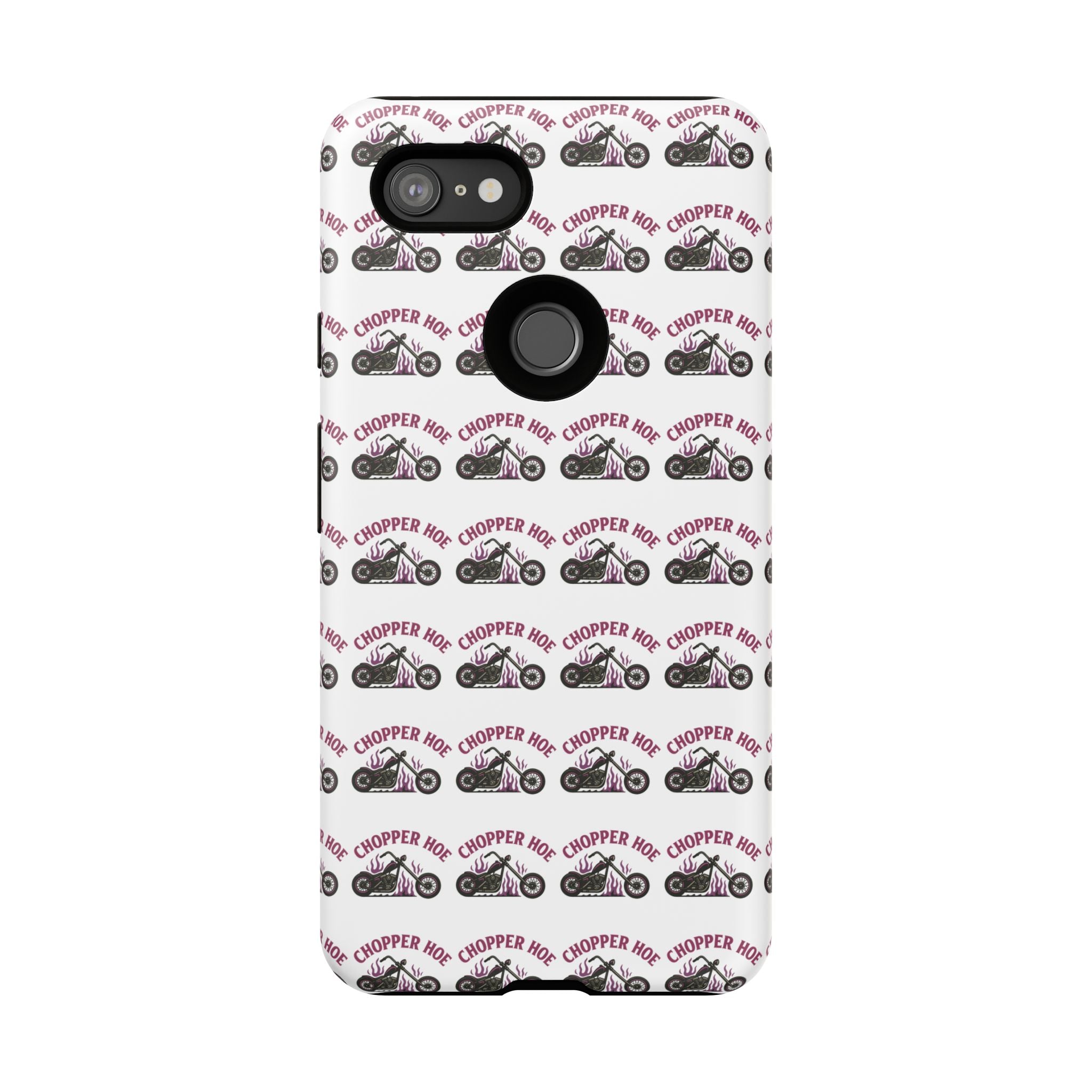 Chopper Hoe Phone Case, Tough Cases for Motorcycle Lovers, Biker Gifts, Custom Phone Cover, Cool Accessory for Him/Her