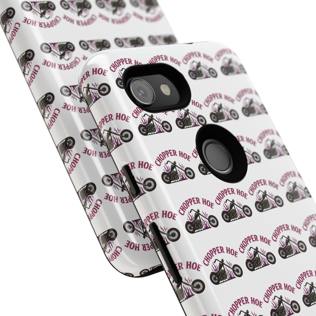 Chopper Hoe Phone Case, Tough Cases for Motorcycle Lovers, Biker Gifts, Custom Phone Cover, Cool Accessory for Him/Her