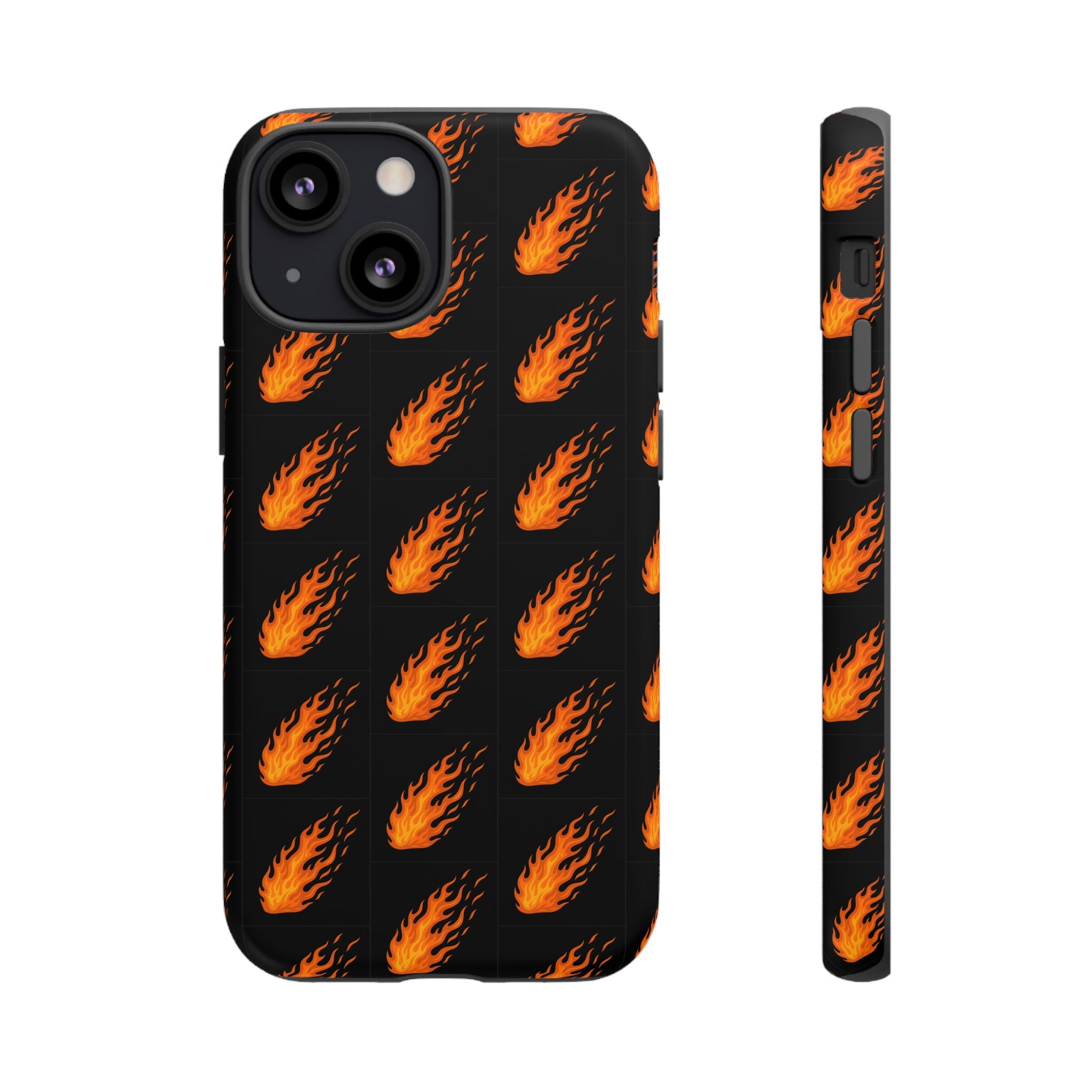 Flame Pattern Phone Case | Tough Cases for Adventurers, Gifts for Fire Lovers, Unique Cellphone Covers, Birthday Accessories, Cool [...]