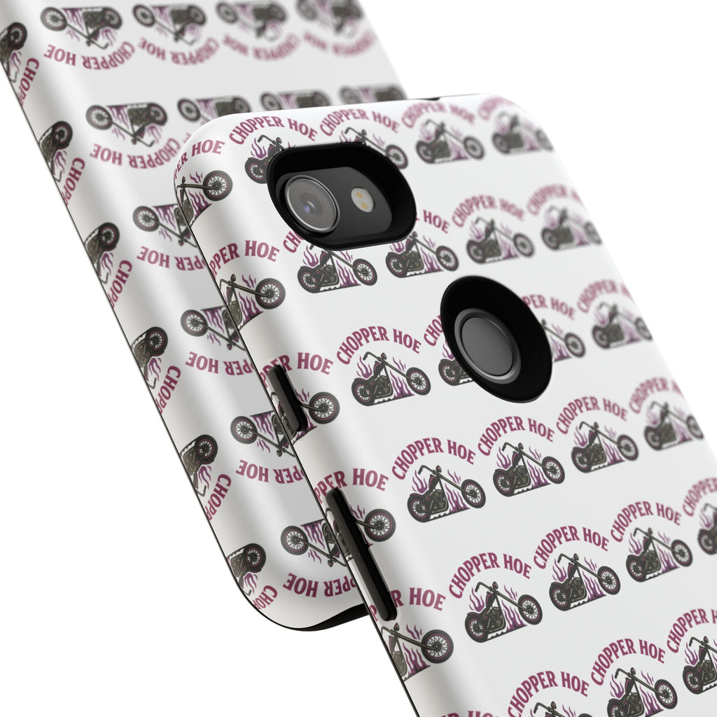 Chopper Hoe Phone Case, Tough Cases for Motorcycle Lovers, Biker Gifts, Custom Phone Cover, Cool Accessory for Him/Her