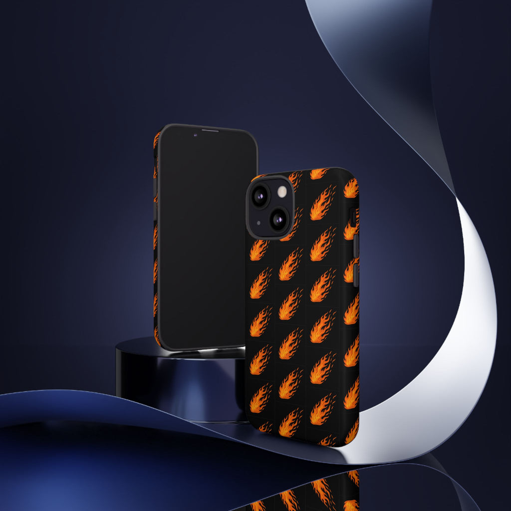 Flame Pattern Phone Case | Tough Cases for Adventurers, Gifts for Fire Lovers, Unique Cellphone Covers, Birthday Accessories, Cool [...]