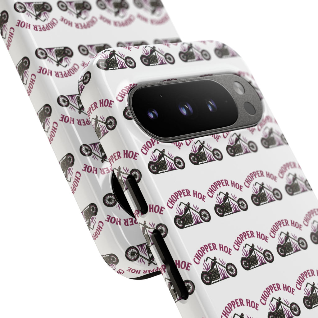 Chopper Hoe Phone Case, Tough Cases for Motorcycle Lovers, Biker Gifts, Custom Phone Cover, Cool Accessory for Him/Her
