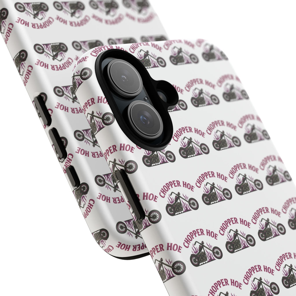 Chopper Hoe Phone Case, Tough Cases for Motorcycle Lovers, Biker Gifts, Custom Phone Cover, Cool Accessory for Him/Her