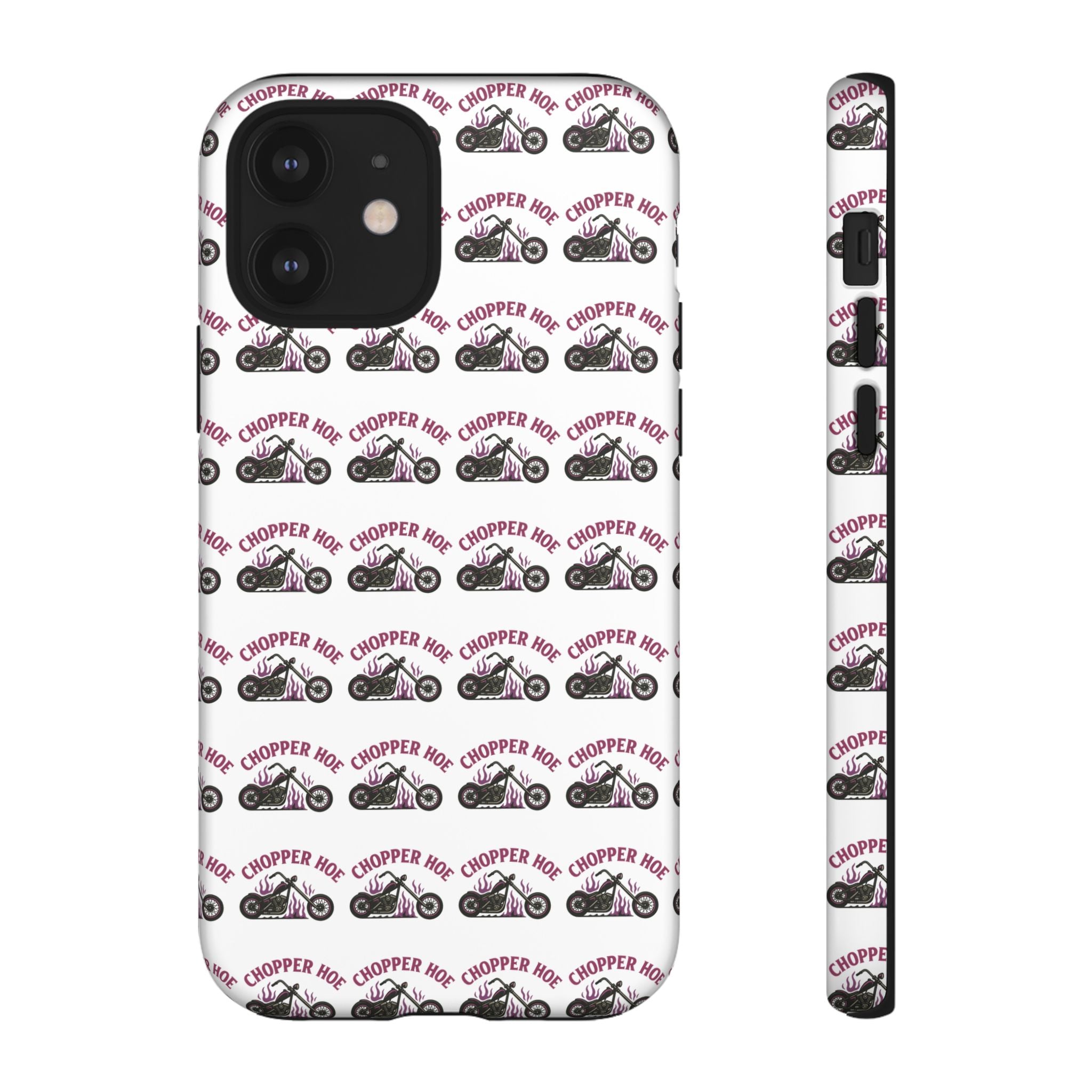 Chopper Hoe Phone Case, Tough Cases for Motorcycle Lovers, Biker Gifts, Custom Phone Cover, Cool Accessory for Him/Her