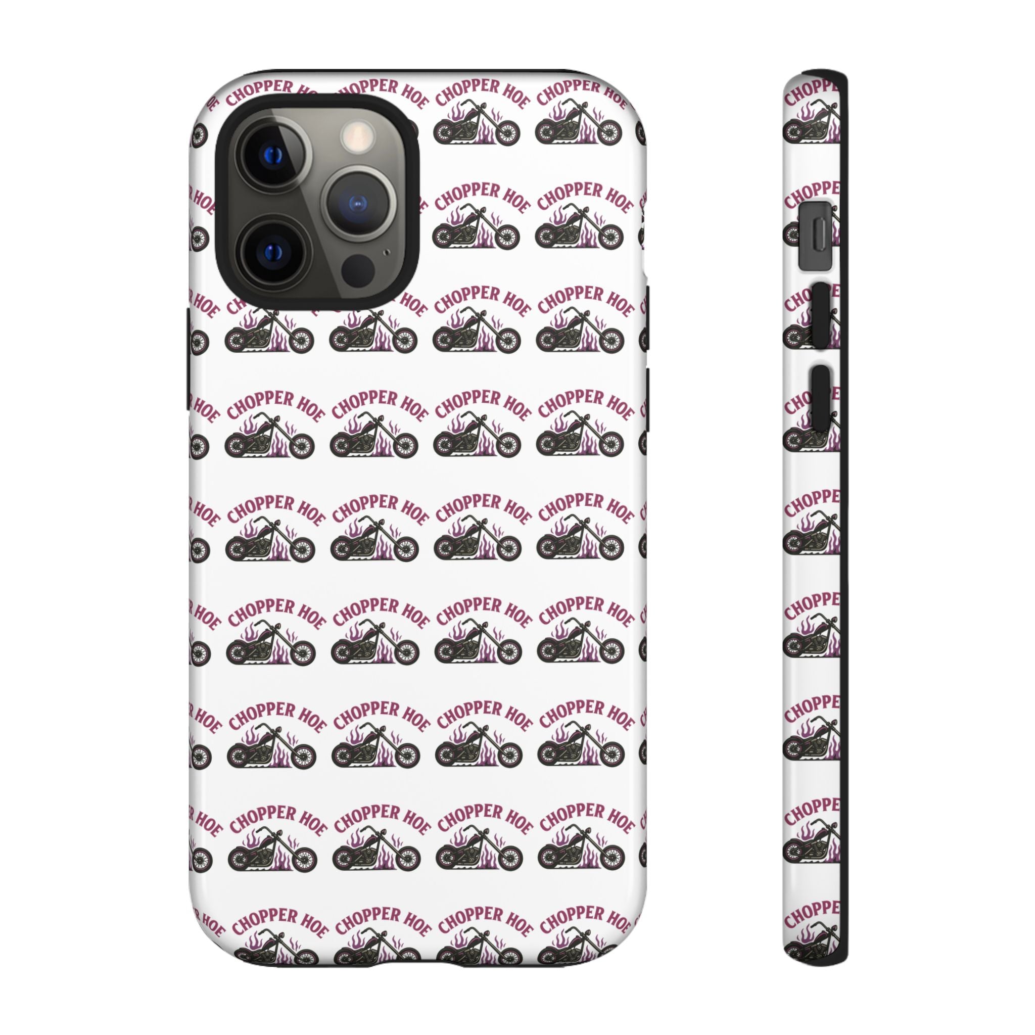 Chopper Hoe Phone Case, Tough Cases for Motorcycle Lovers, Biker Gifts, Custom Phone Cover, Cool Accessory for Him/Her