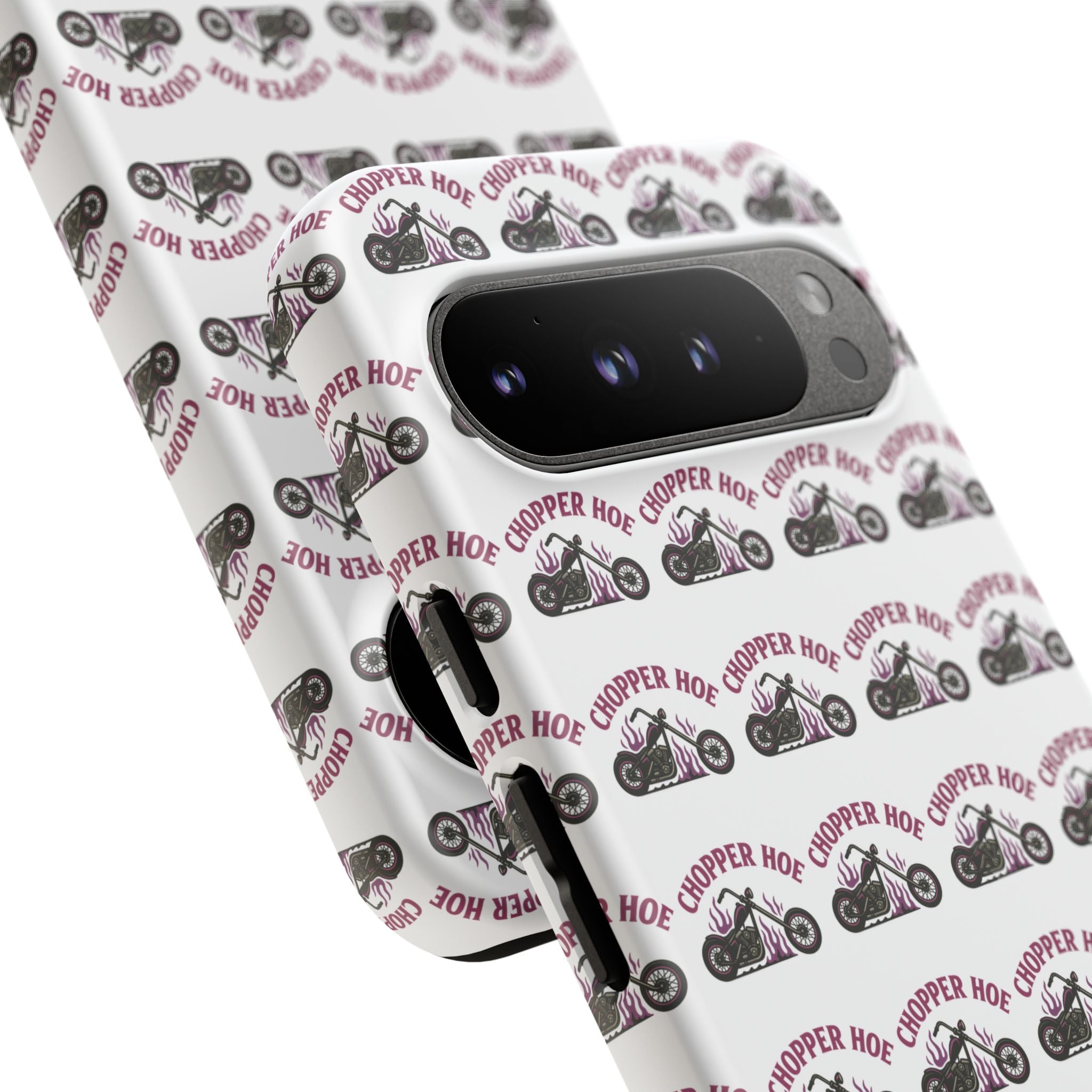 Chopper Hoe Phone Case, Tough Cases for Motorcycle Lovers, Biker Gifts, Custom Phone Cover, Cool Accessory for Him/Her
