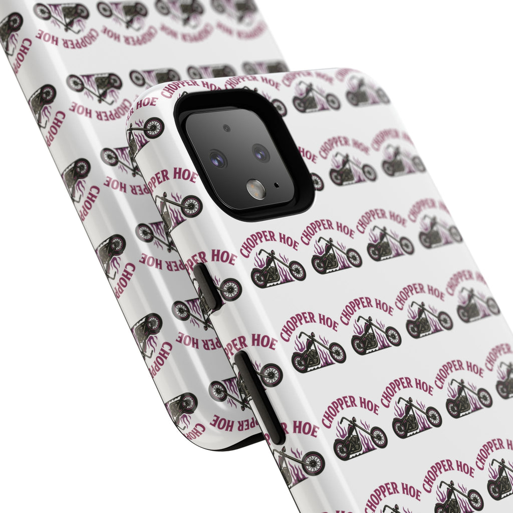 Chopper Hoe Phone Case, Tough Cases for Motorcycle Lovers, Biker Gifts, Custom Phone Cover, Cool Accessory for Him/Her