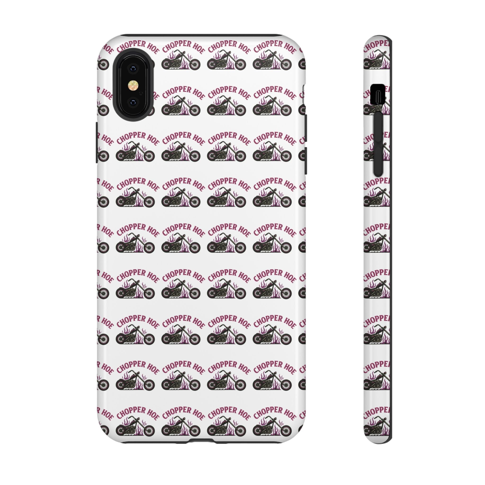 Chopper Hoe Phone Case, Tough Cases for Motorcycle Lovers, Biker Gifts, Custom Phone Cover, Cool Accessory for Him/Her