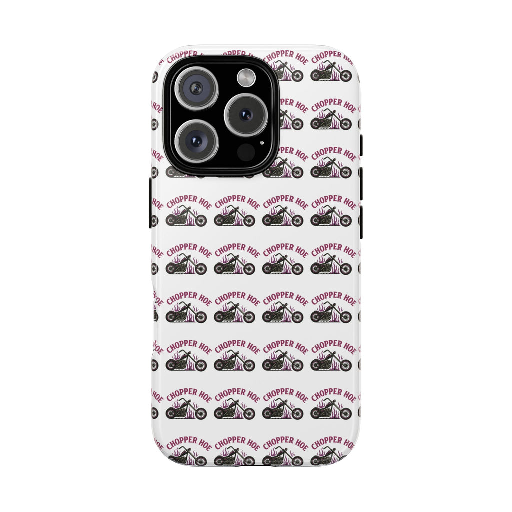 Chopper Hoe Phone Case, Tough Cases for Motorcycle Lovers, Biker Gifts, Custom Phone Cover, Cool Accessory for Him/Her