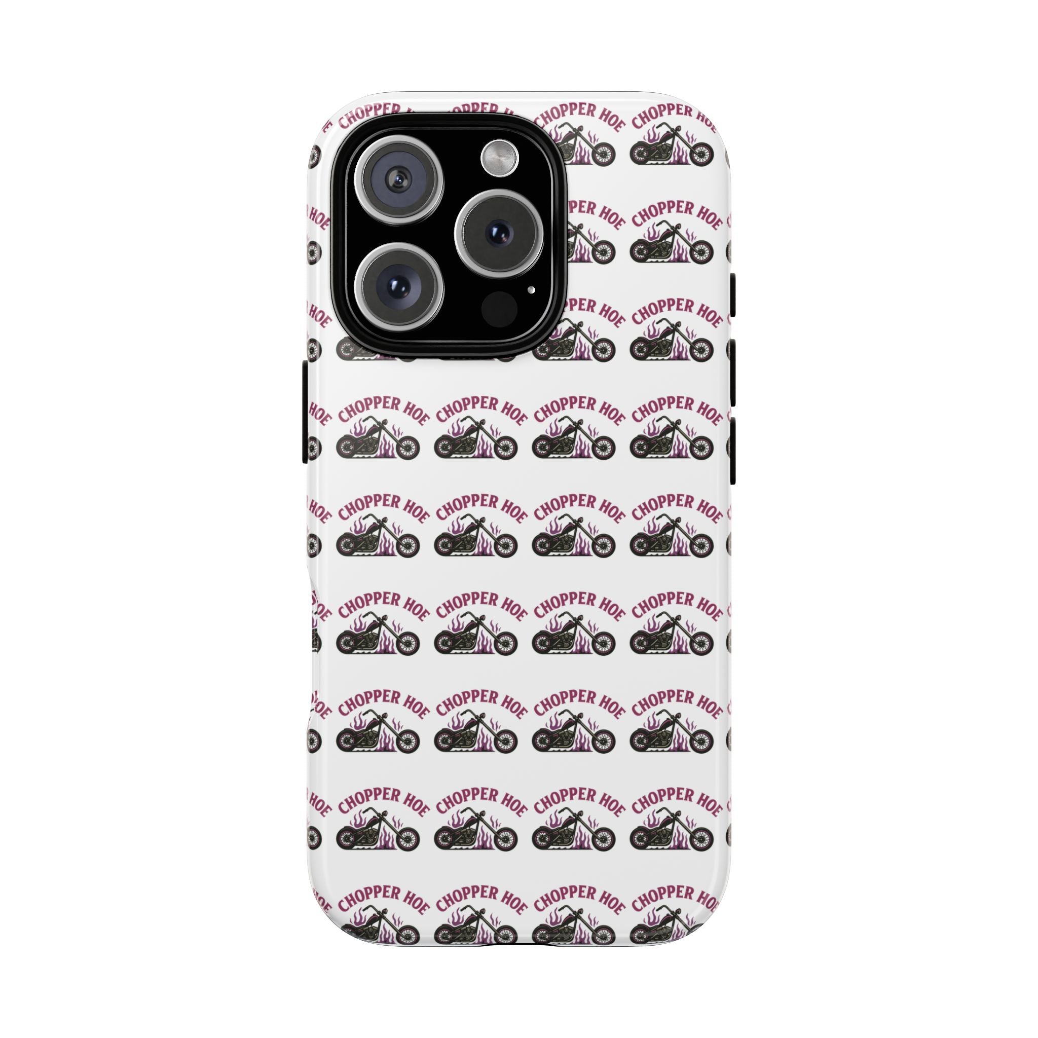 Chopper Hoe Phone Case, Tough Cases for Motorcycle Lovers, Biker Gifts, Custom Phone Cover, Cool Accessory for Him/Her
