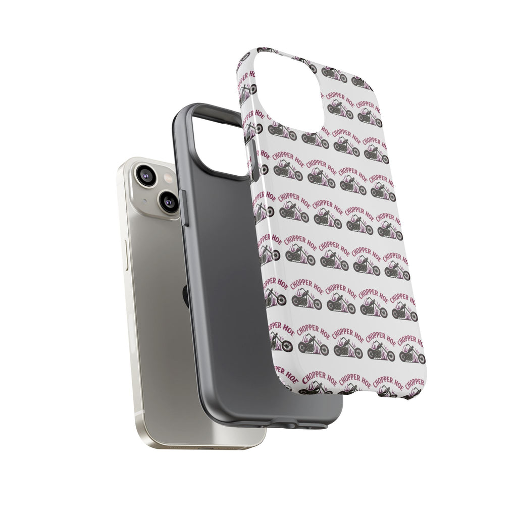 Chopper Hoe Phone Case, Tough Cases for Motorcycle Lovers, Biker Gifts, Custom Phone Cover, Cool Accessory for Him/Her