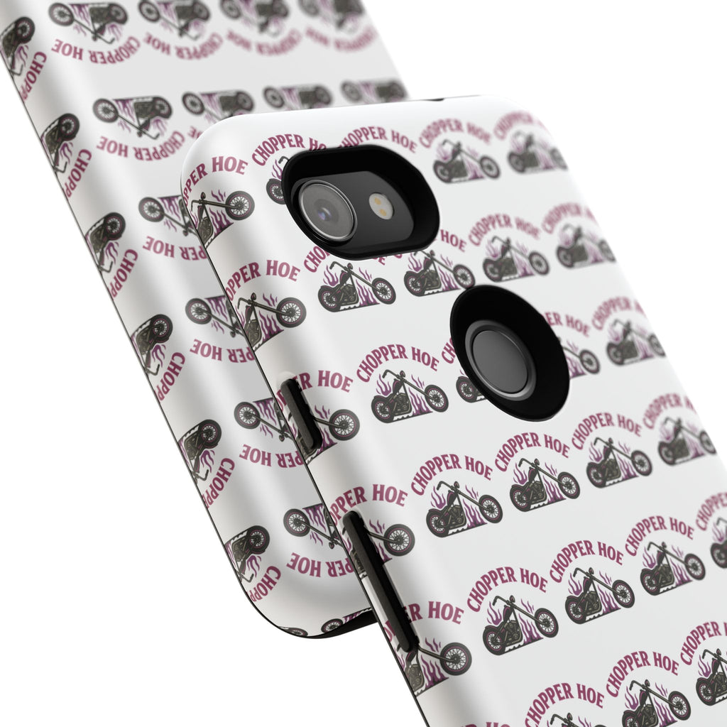 Chopper Hoe Phone Case, Tough Cases for Motorcycle Lovers, Biker Gifts, Custom Phone Cover, Cool Accessory for Him/Her
