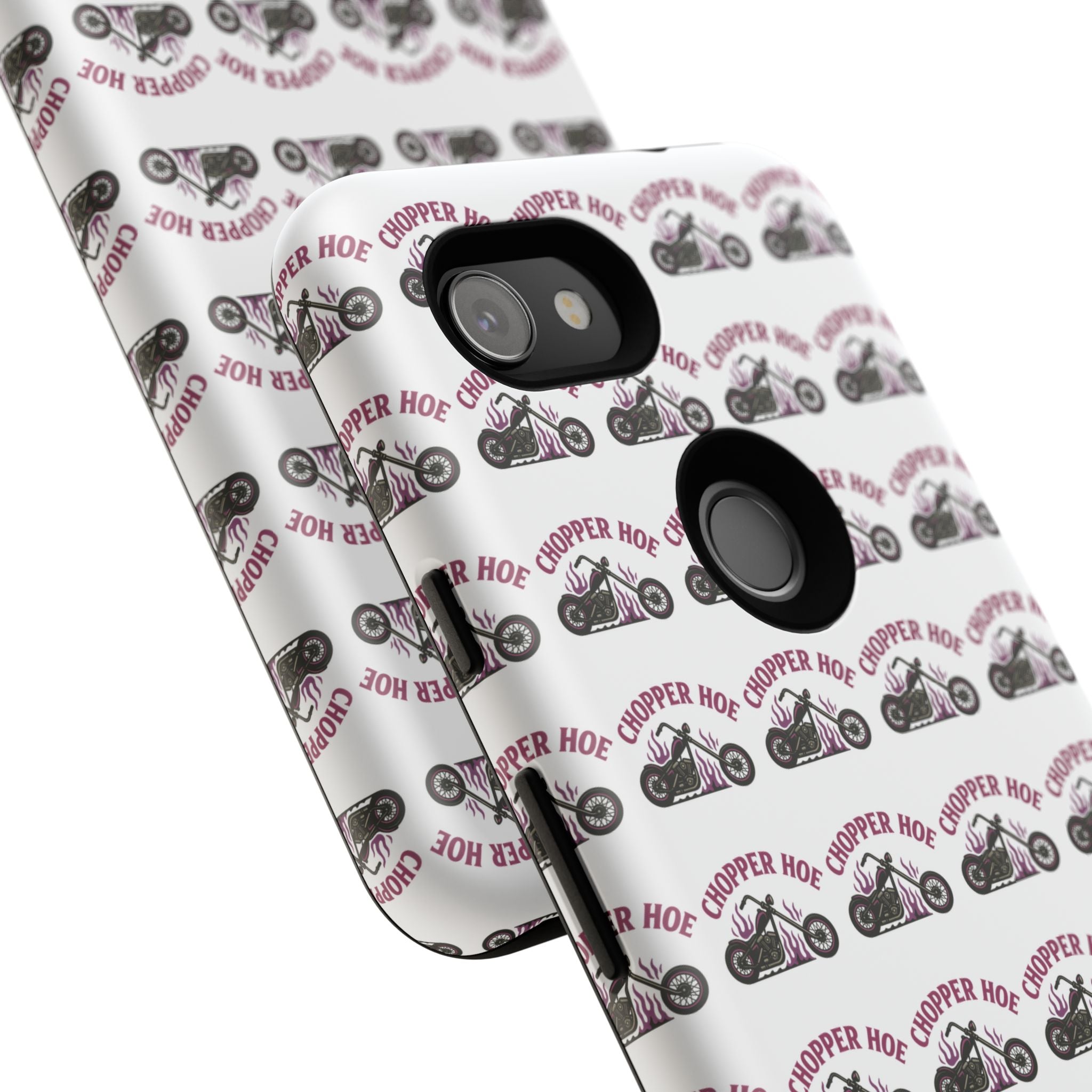 Chopper Hoe Phone Case, Tough Cases for Motorcycle Lovers, Biker Gifts, Custom Phone Cover, Cool Accessory for Him/Her