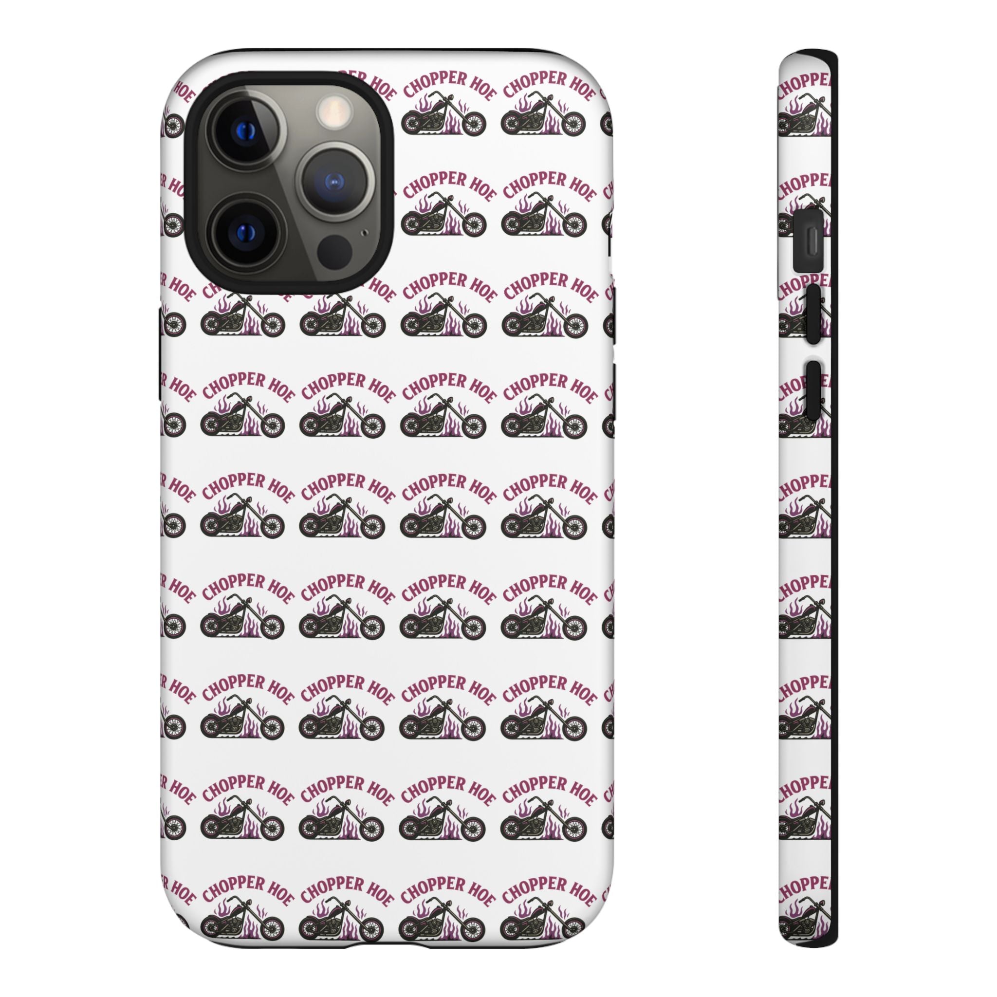Chopper Hoe Phone Case, Tough Cases for Motorcycle Lovers, Biker Gifts, Custom Phone Cover, Cool Accessory for Him/Her