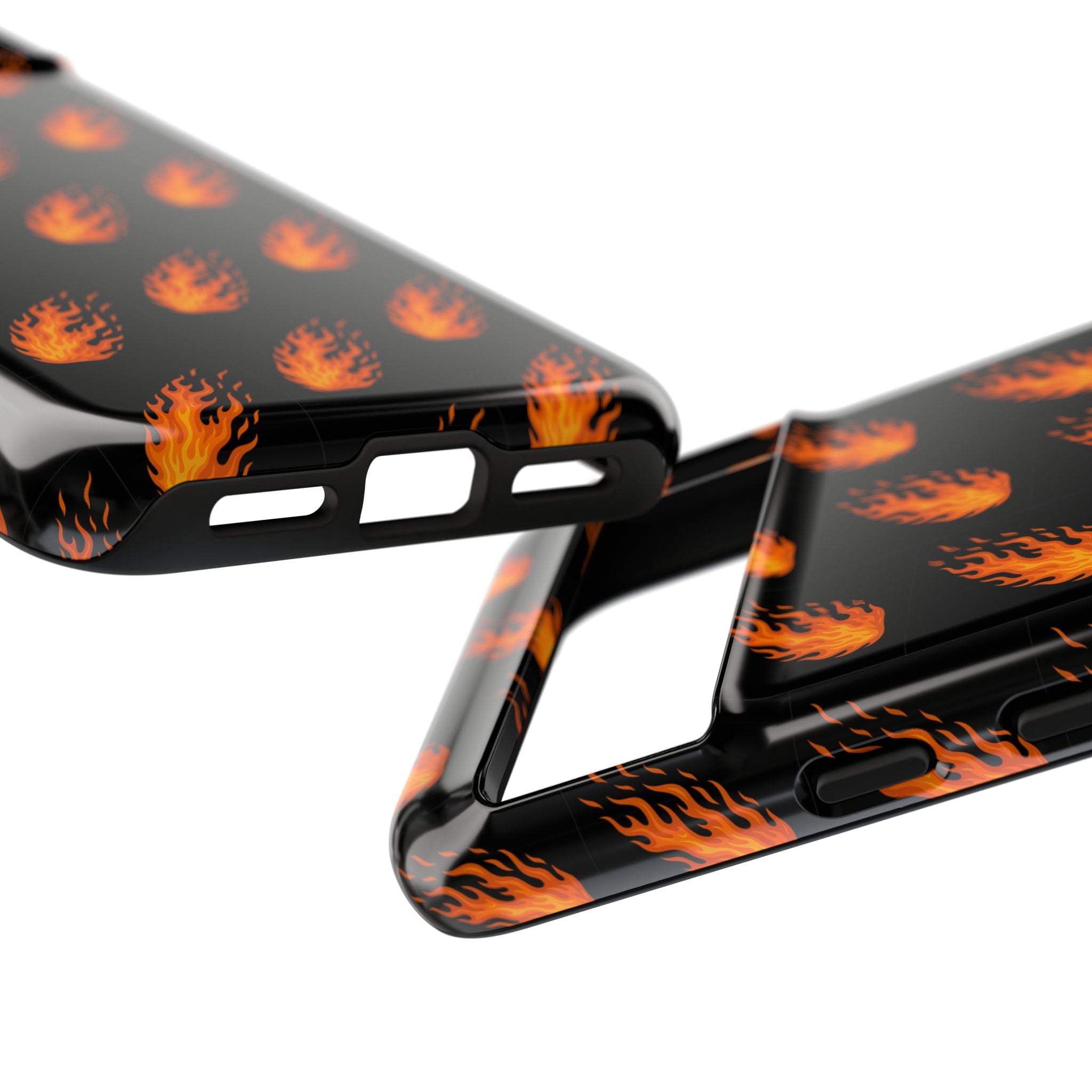 Flame Pattern Phone Case | Tough Cases for Adventurers, Gifts for Fire Lovers, Unique Cellphone Covers, Birthday Accessories, Cool [...]